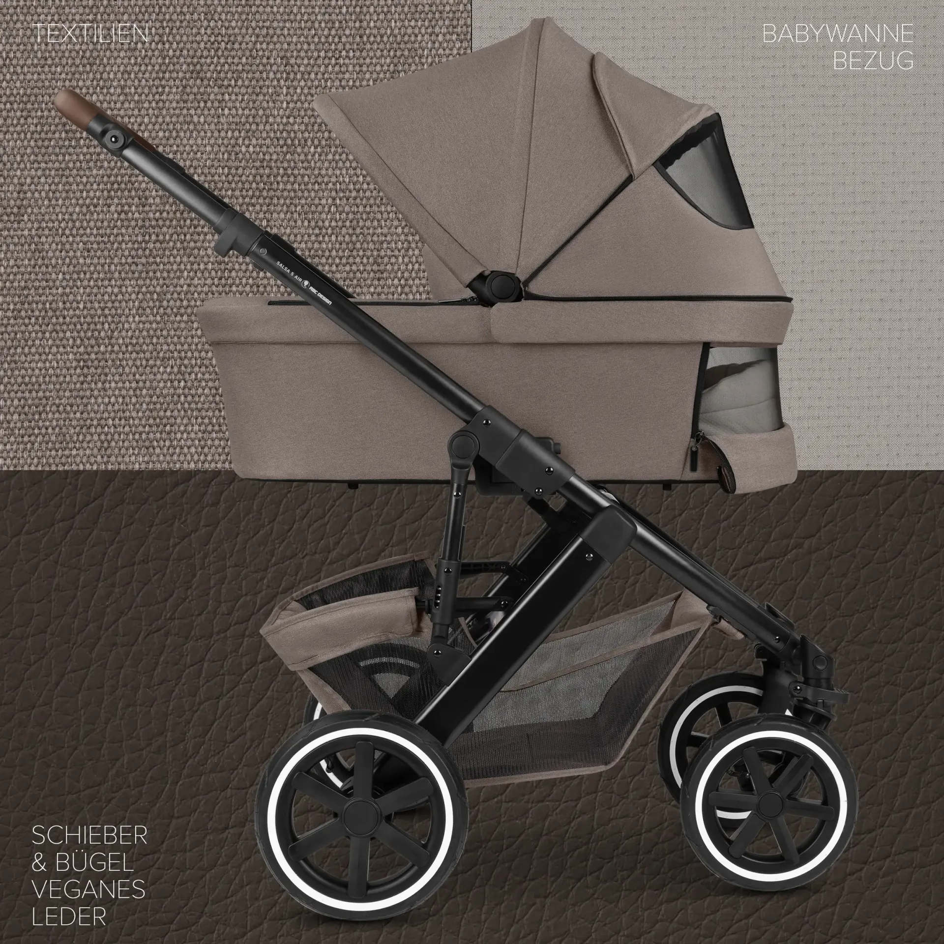 ABC Design Salsa 5 Air nature - Kinderwagen