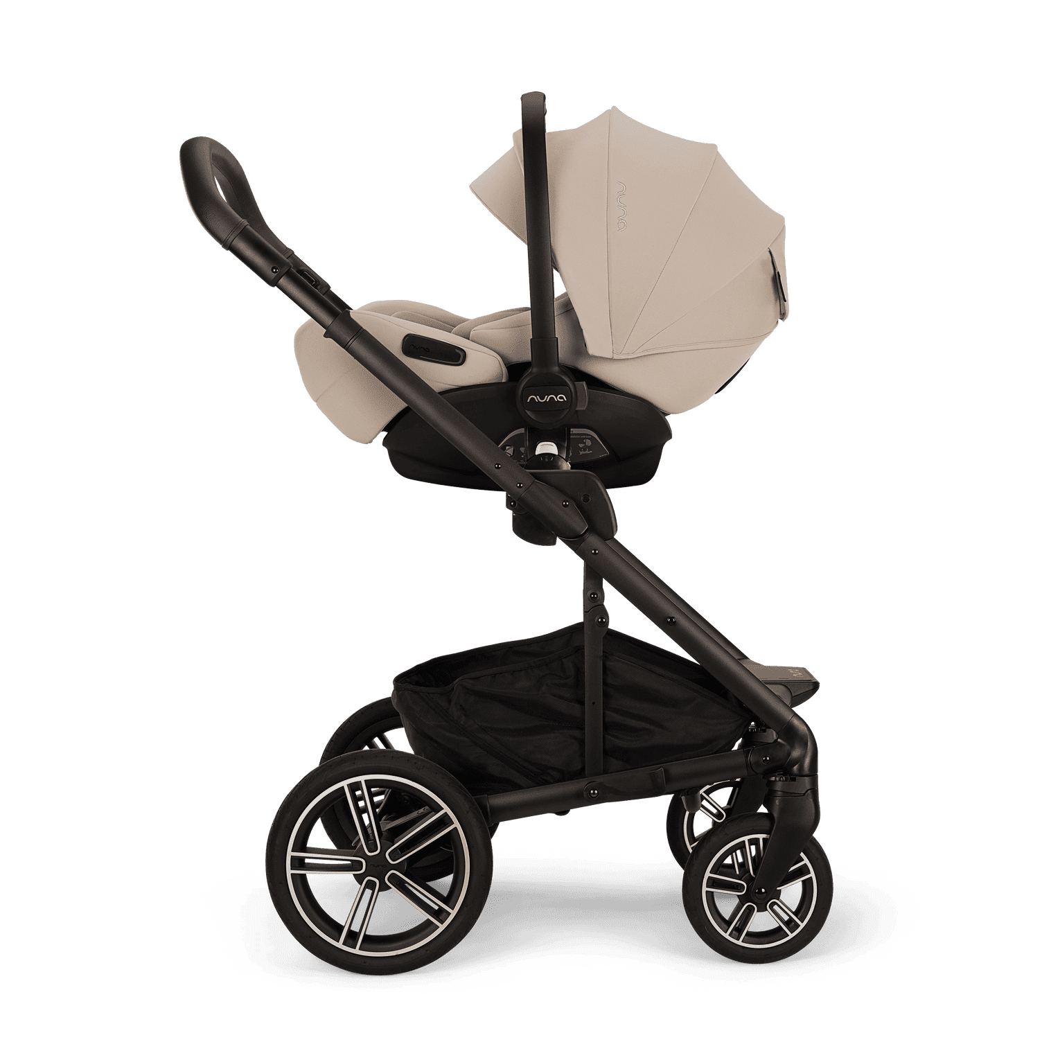 Nuna Arra flex i-size Babyschale Biscotti