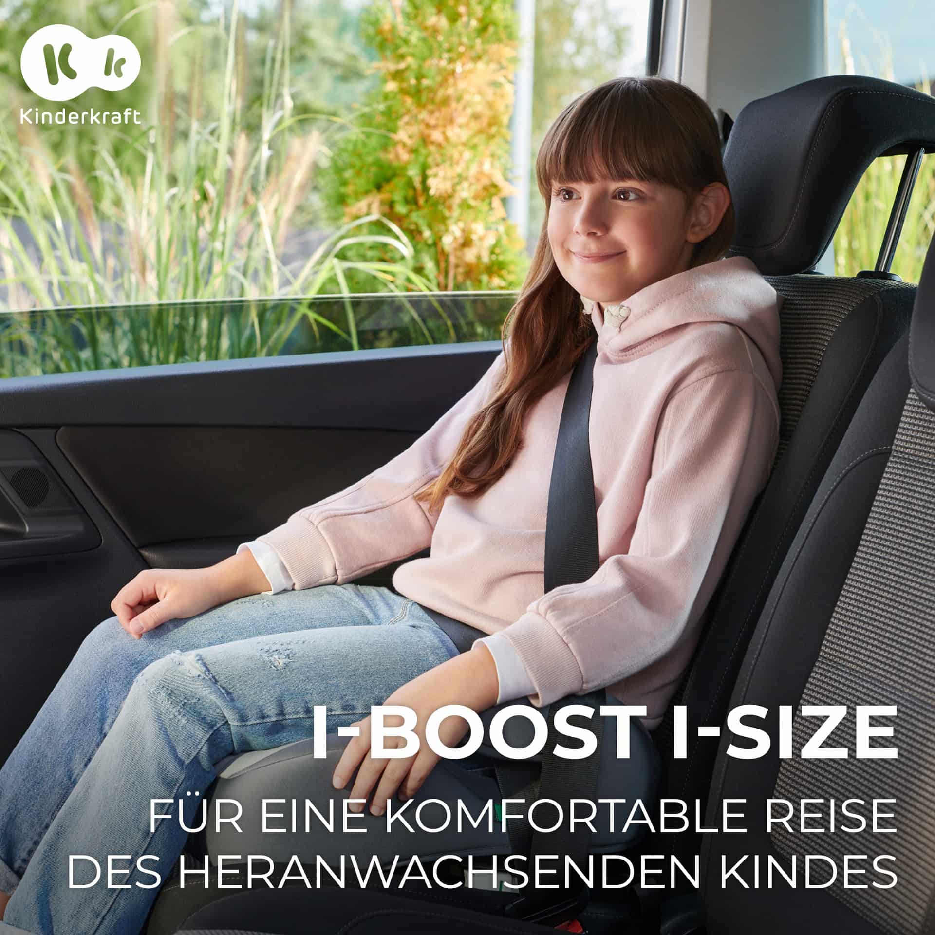 Kinderkraft I-BOOST Pink - Sitzerhöhung