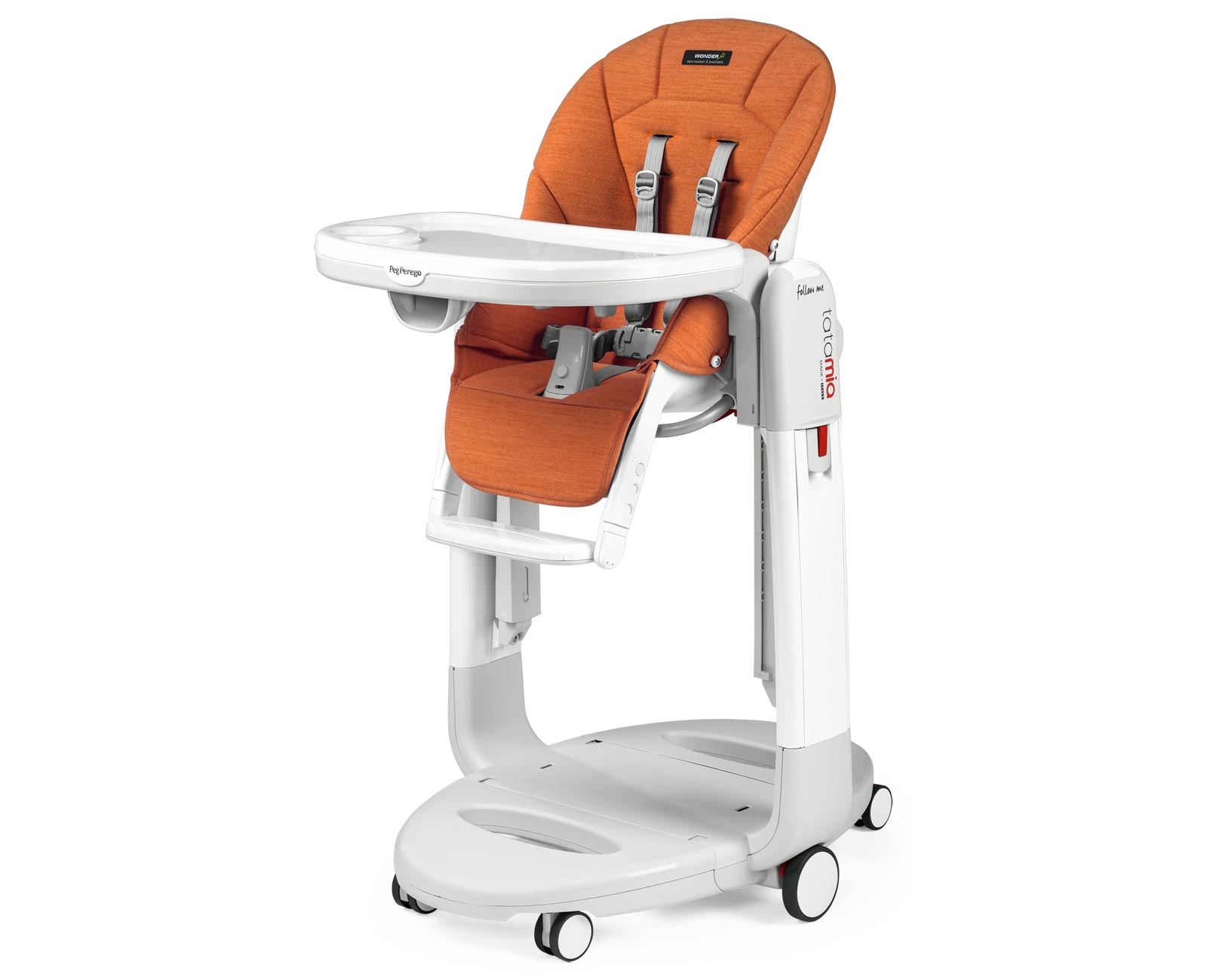 Peg Perego Tatamia Follow Me - Wonder Orange