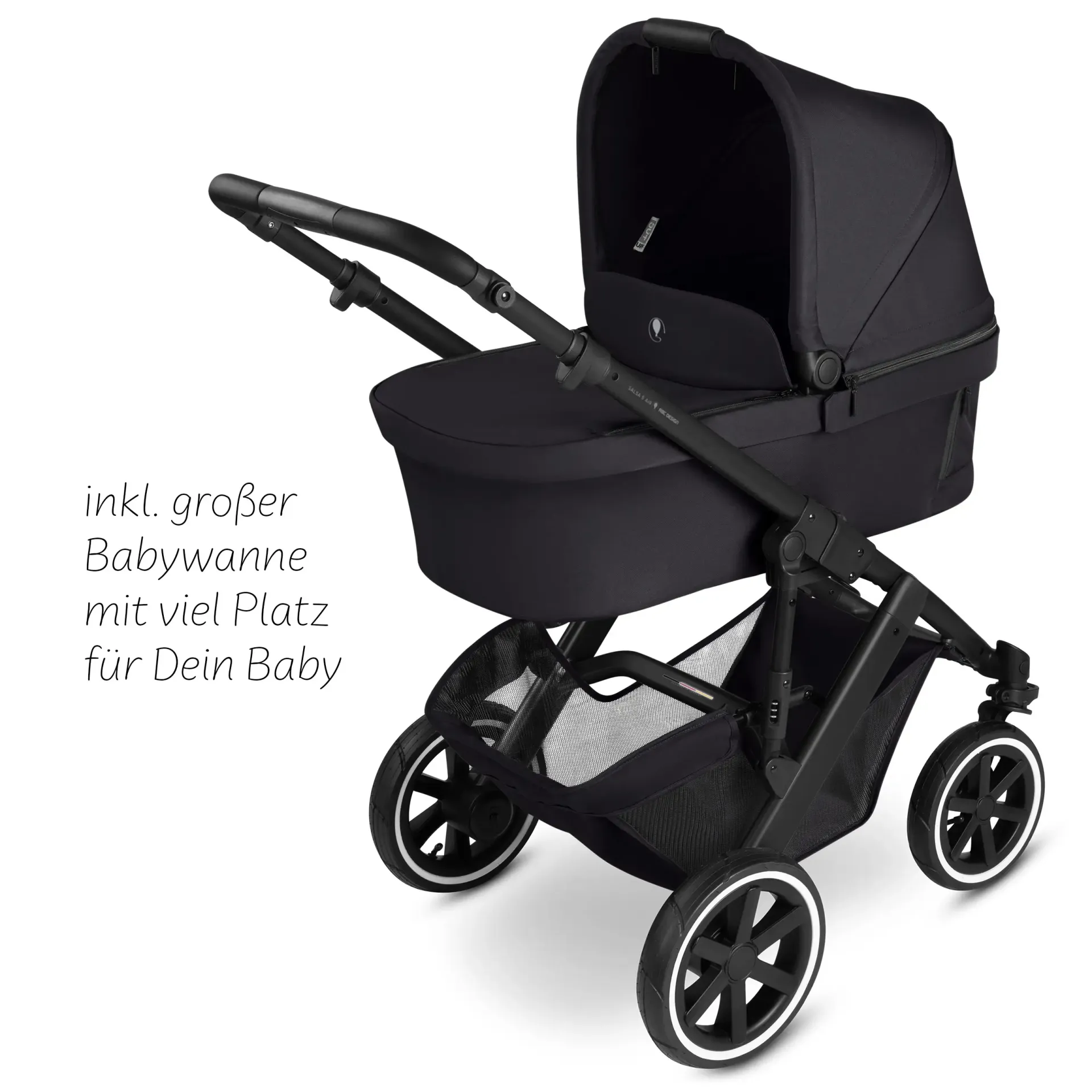 ABC Design Salsa 5 Air coal - Kinderwagen