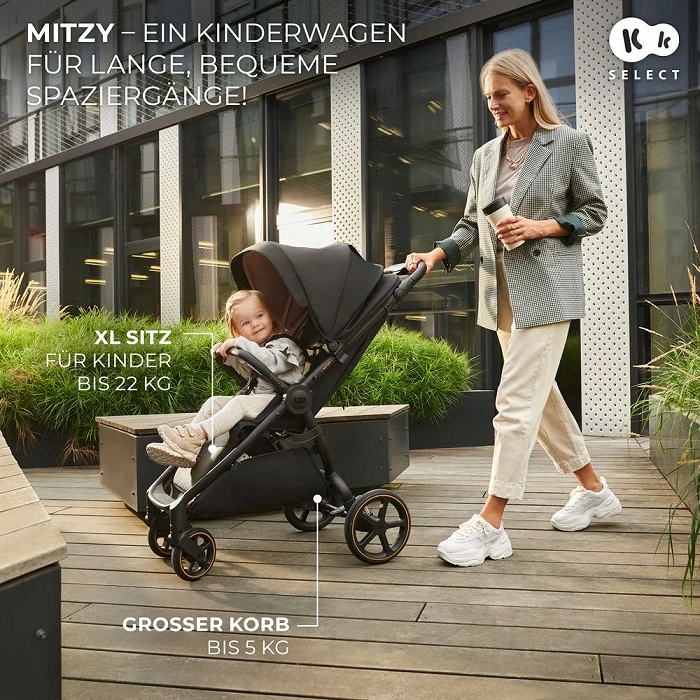 Kinderkraft Mitzy Jade Green Buggy