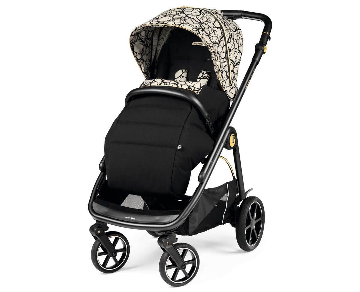 Peg Perego Veloce Kombikinderwagen Graphic Gold inkl. Culla Belvedere Babywanne