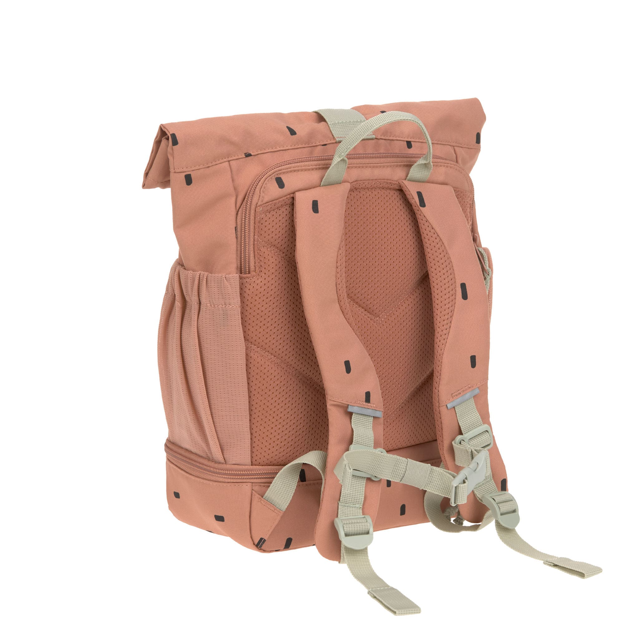 Lässig Rolltop Rose - Kindergartenrucksack 