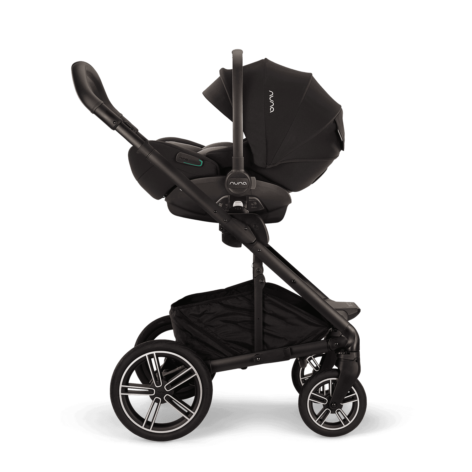 Nuna Arra flex i-size Babyschale Caviar