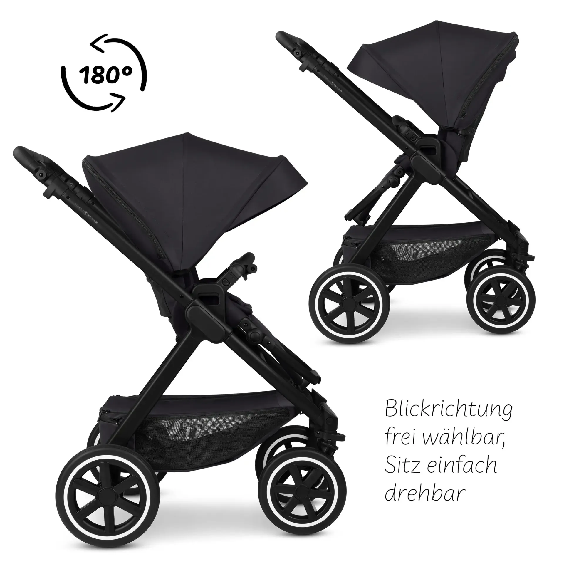 ABC Design Samba 2 coal - Sportwagen