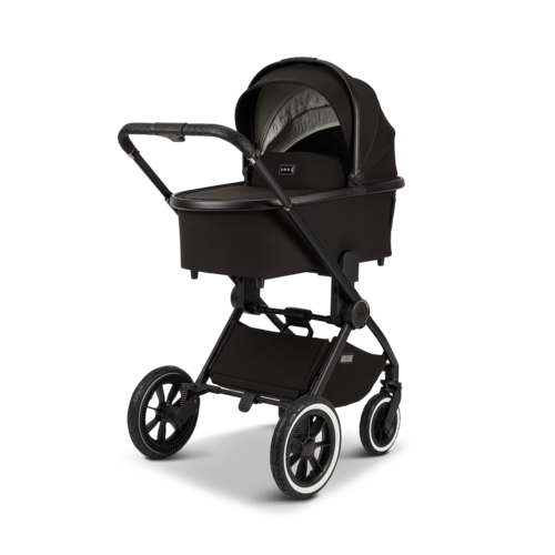 Moon GIO+ Kombikinderwagen Black Set 3in1 inkl. Cybex Cloud T i-Size black Babyschale