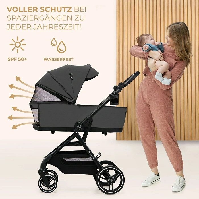 Kinderkraft Kombikinderwagen YOXI 2IN1 Grey