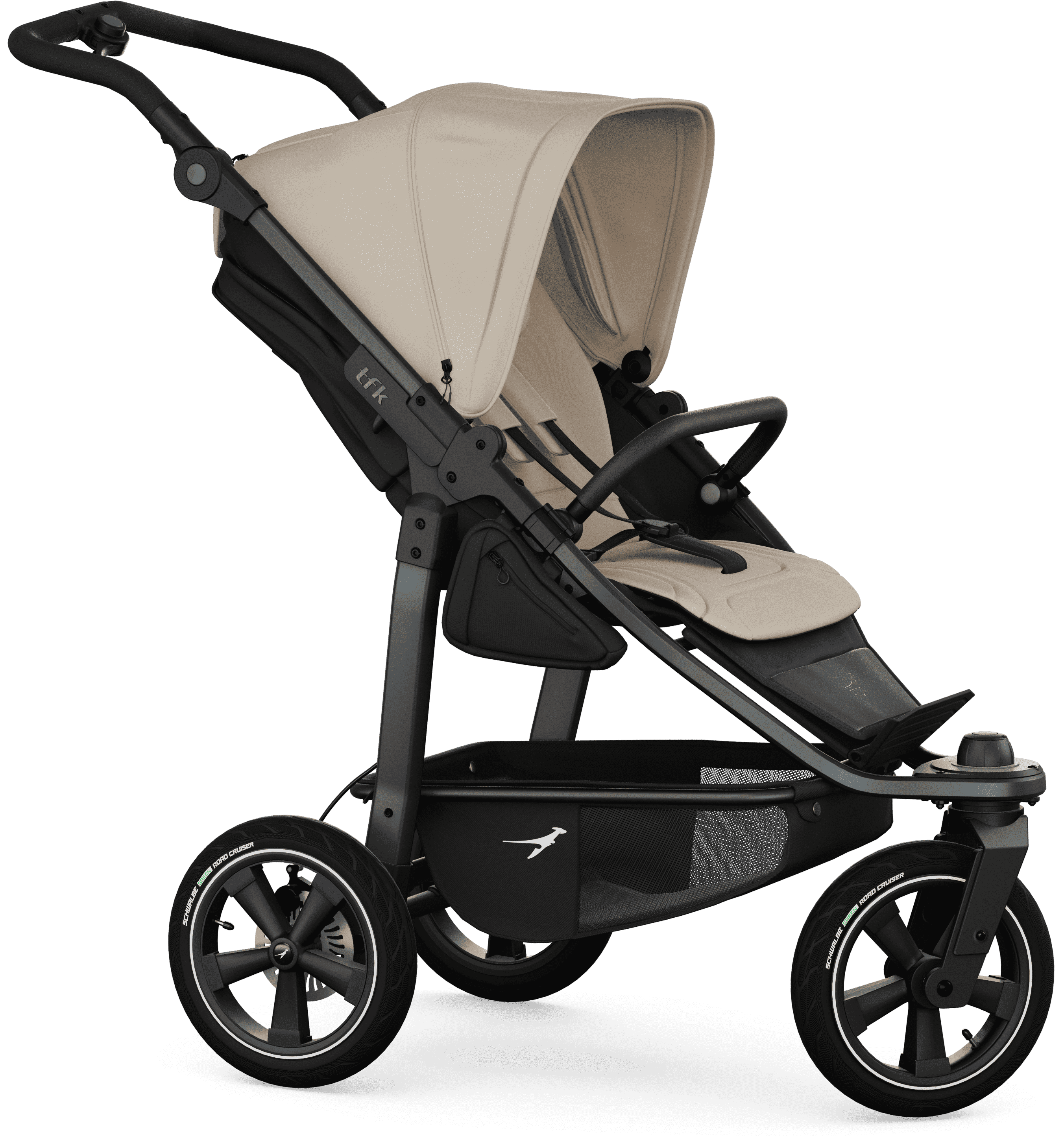 TFK Mono 3 Sportwagen Luftrad Set - Sand