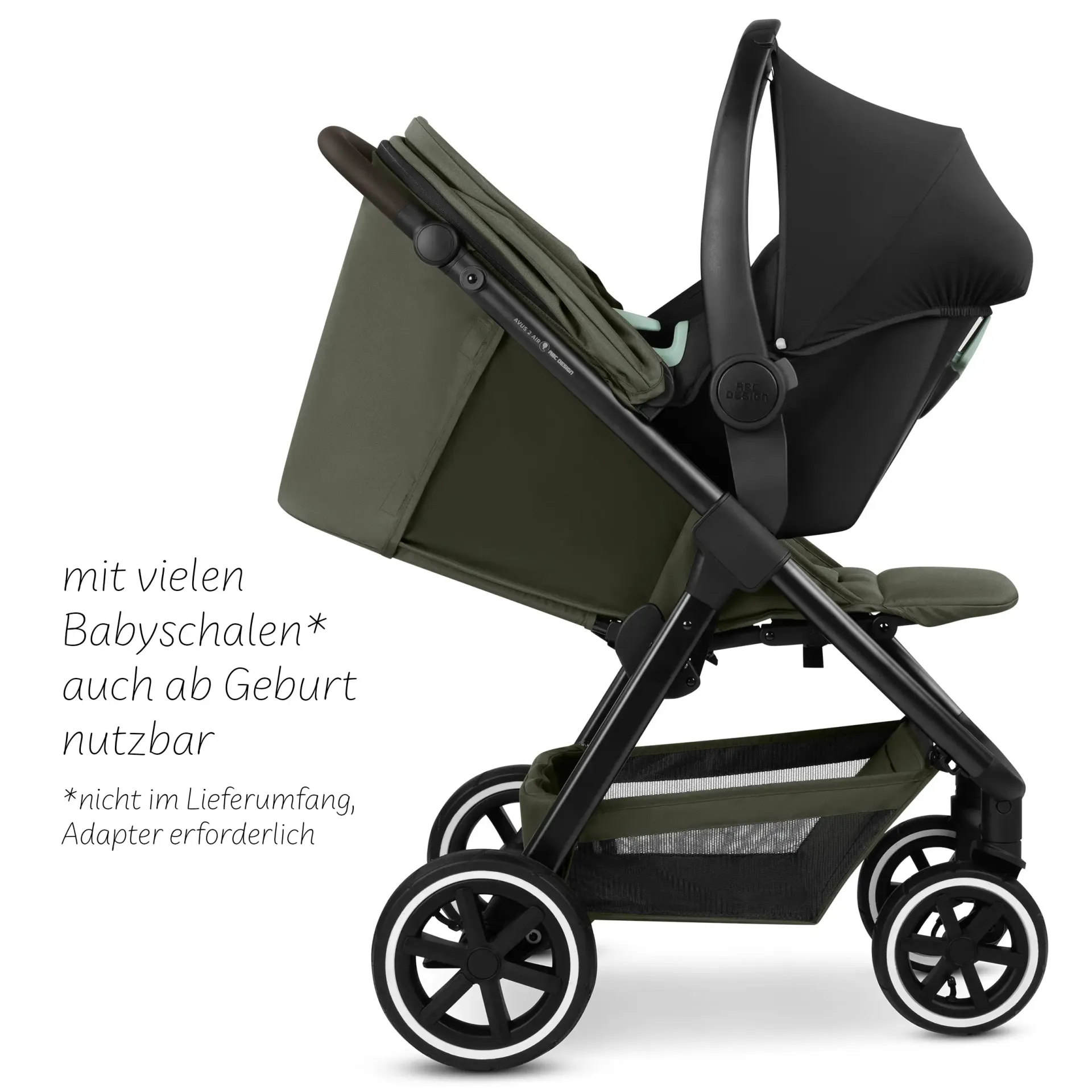 ABC Design Avus 2 Air avocado - Buggy