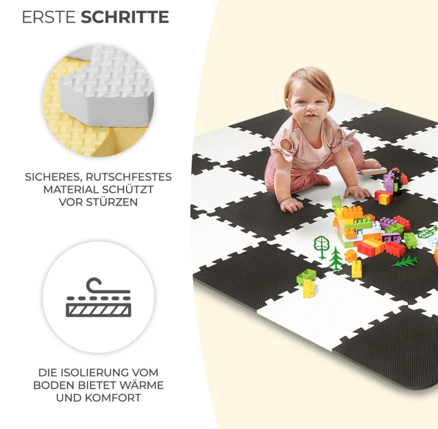 Kinderkraft Schaumstoffmatte - Puzzelmatte 