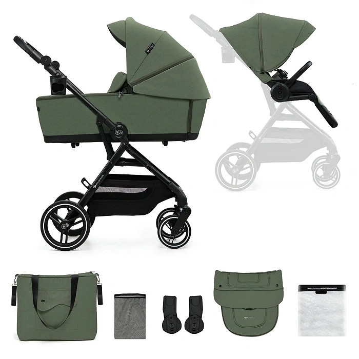 Kinderkraft Kombikinderwagen YOXI 2IN1 Green