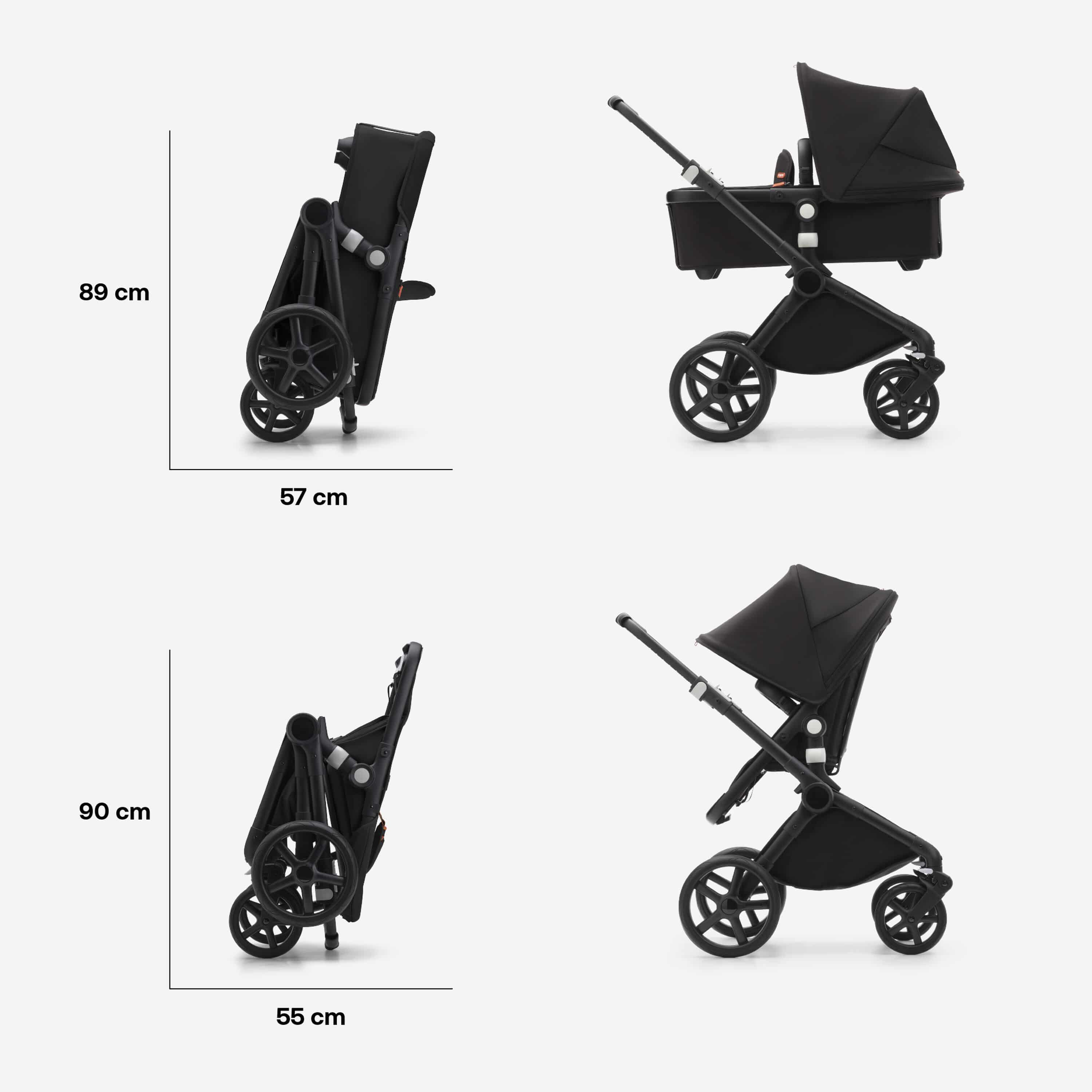 Bugaboo Fox Cub komplett mitternachtsschwarz