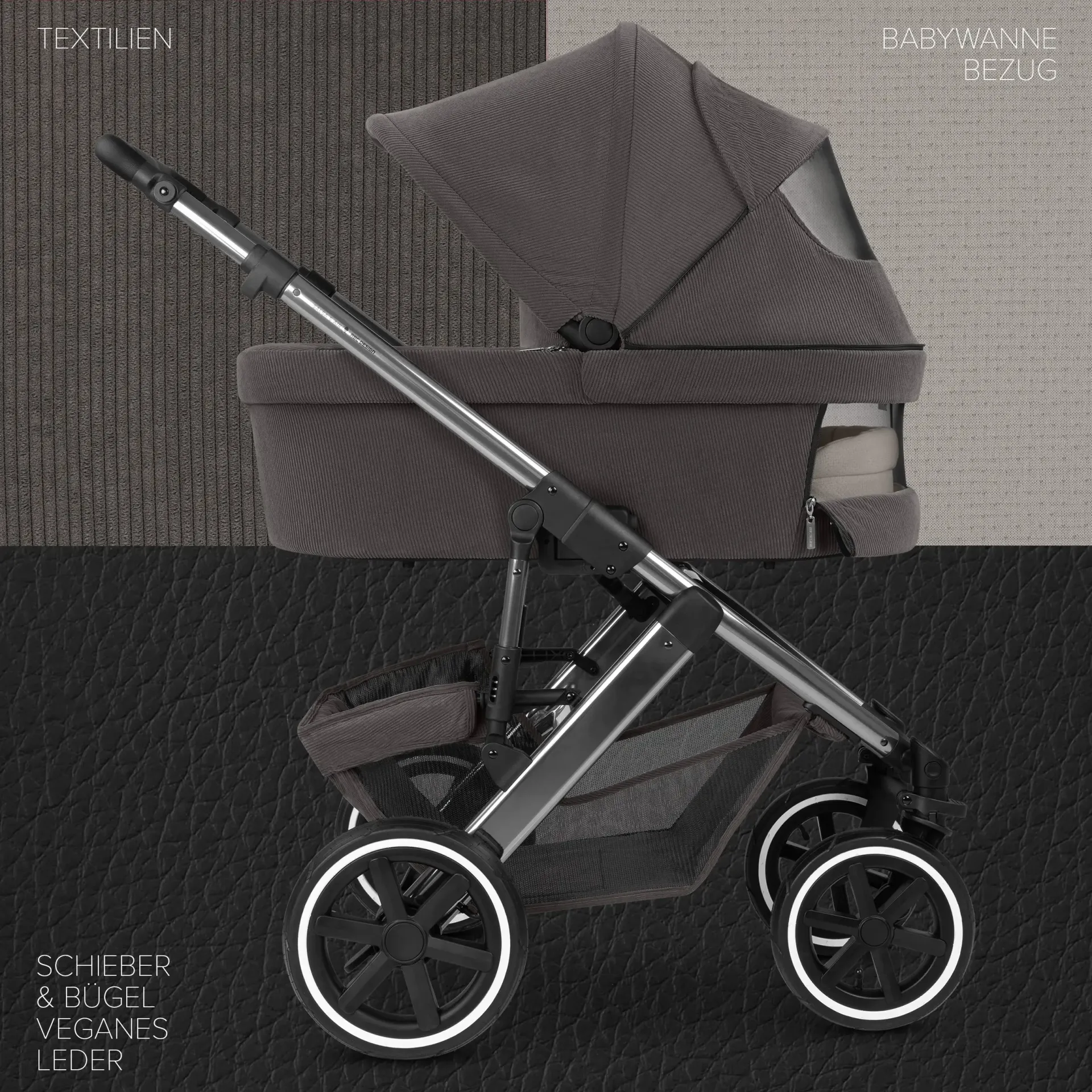 ABC Design Salsa 5 Air almond - Kinderwagen