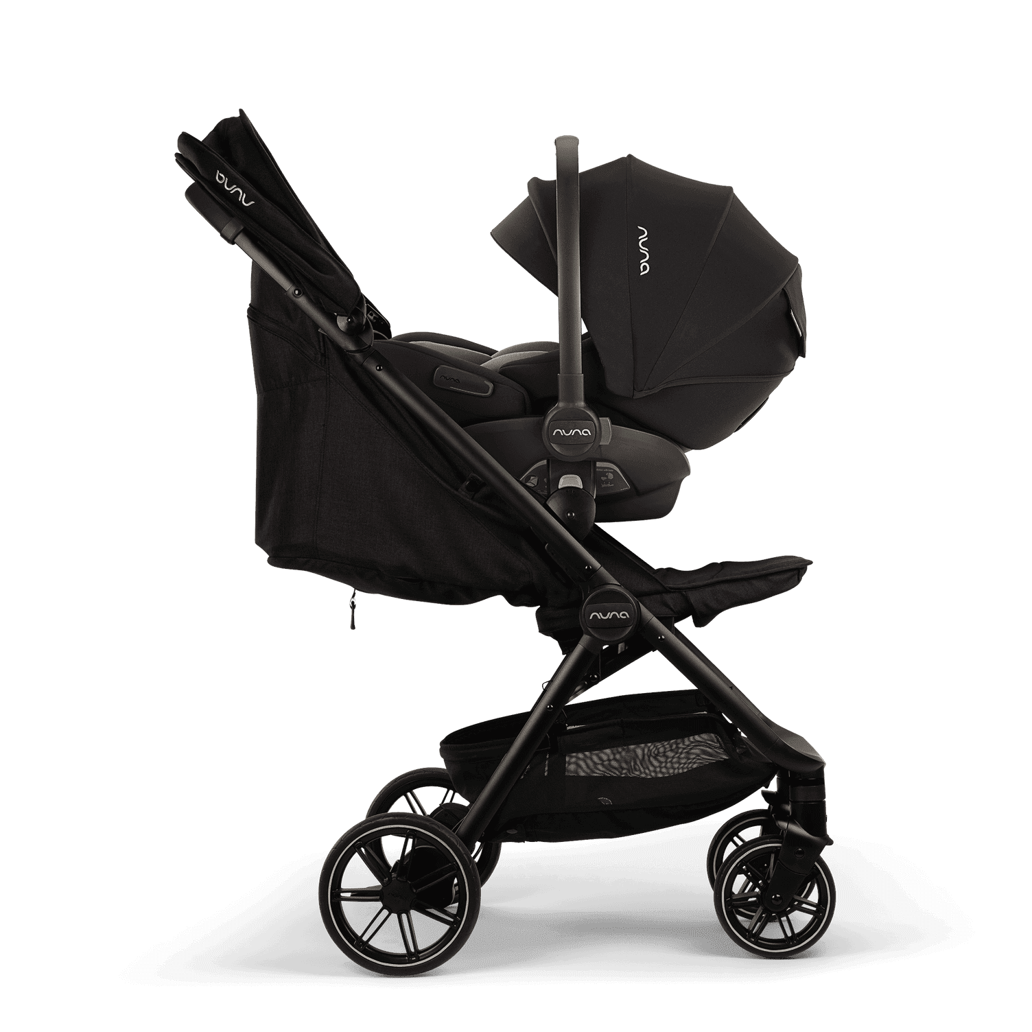 Nuna Arra flex i-size Babyschale Caviar