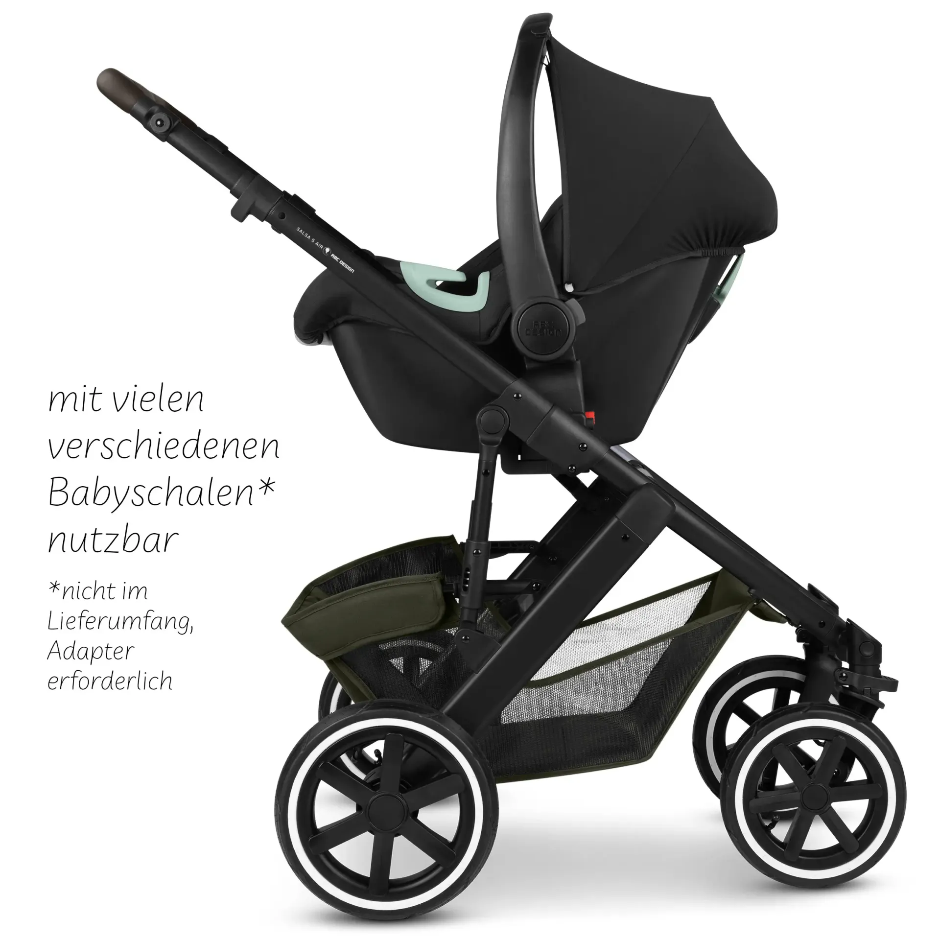 ABC Design Salsa 5 Air avocado - Kinderwagen