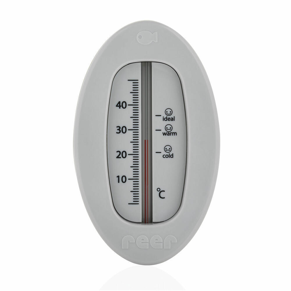 Reer Badethermometer oval – grau