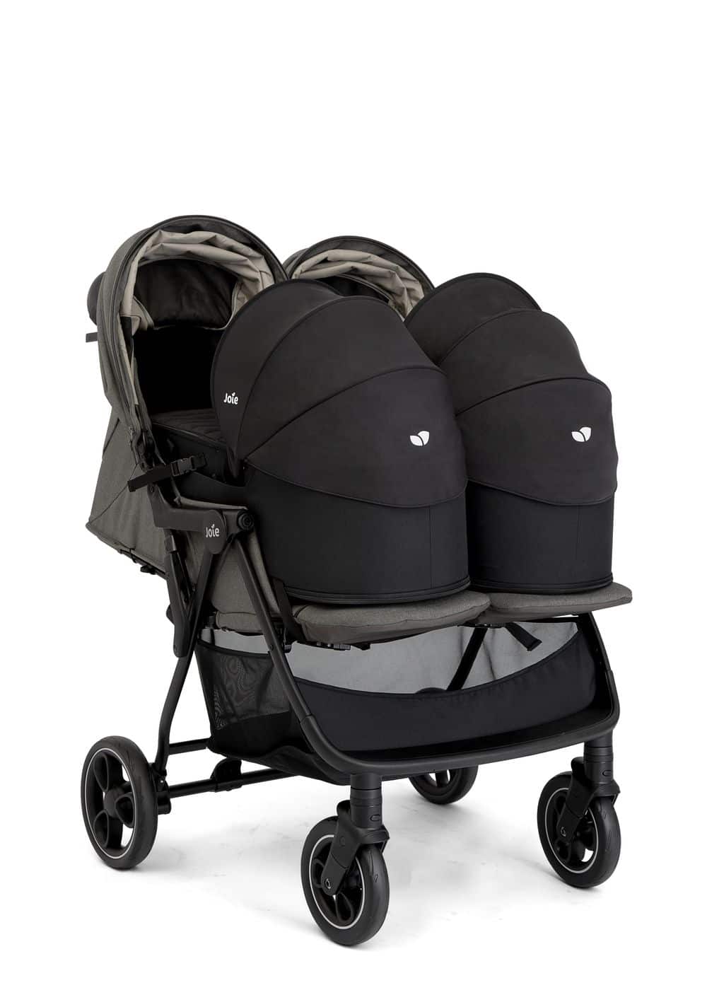 Joie Signature Estrella Zwillingswagen inkl. 2 Soft Babywannen