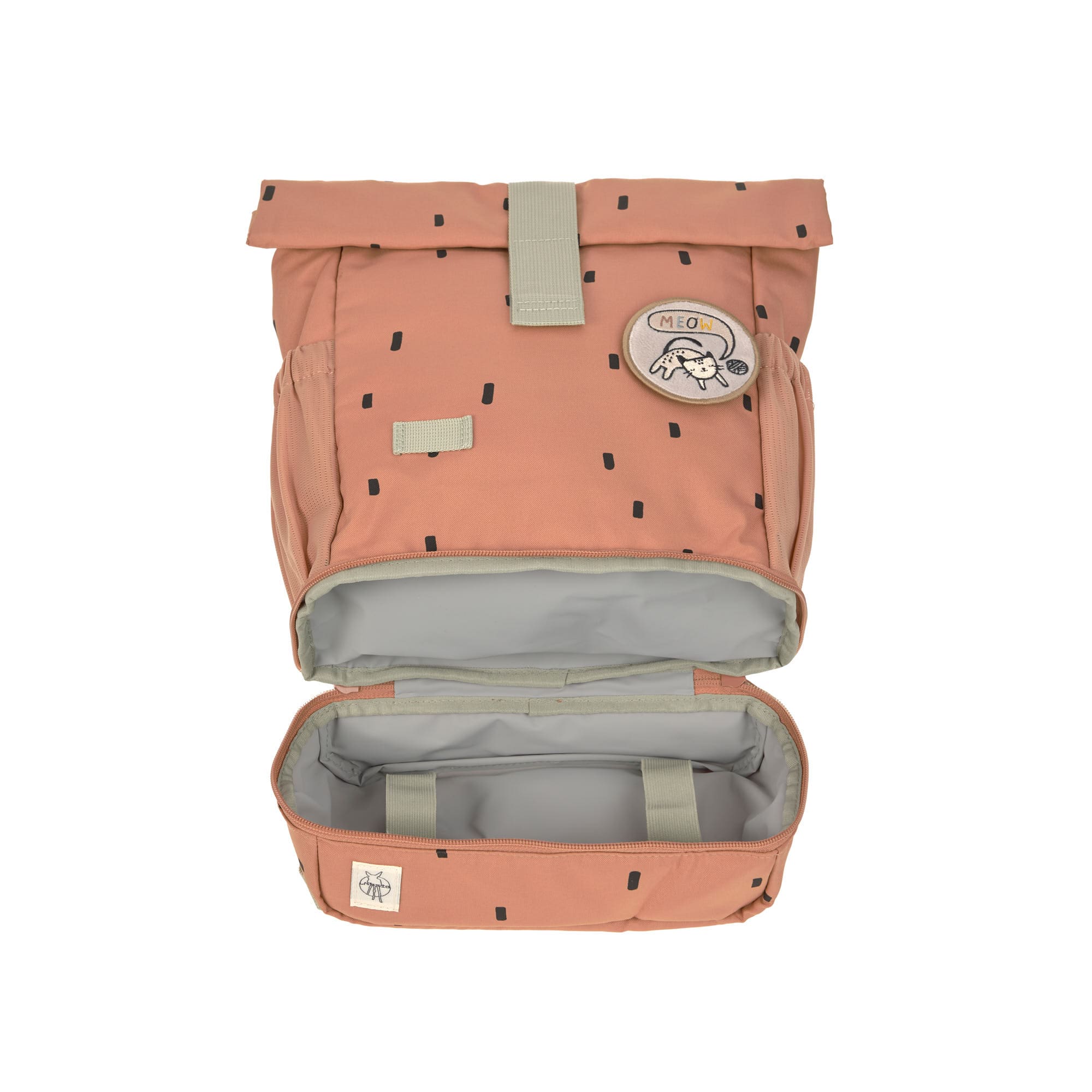 Lässig Rolltop Rose - Kindergartenrucksack 