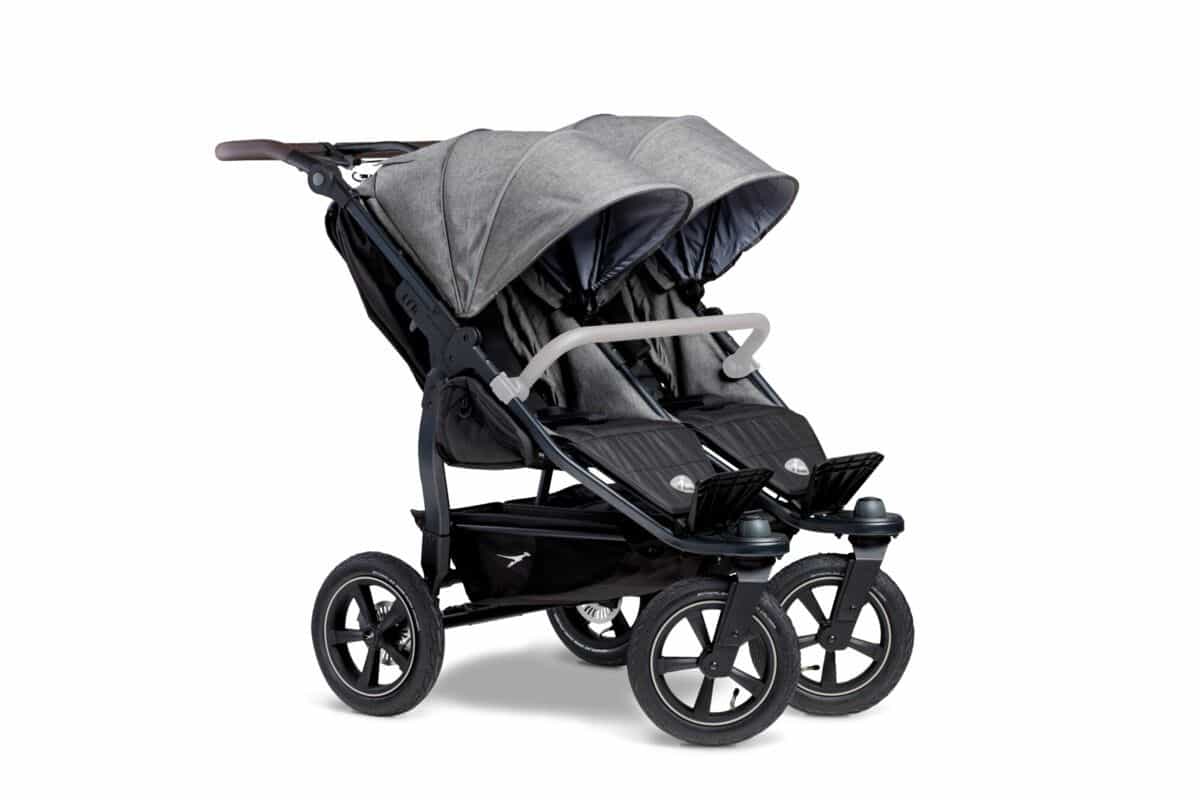 TFK duo 2 Zwillings Sportwagen Lufträder Premium Grau – TFK duo 2 Zwillings Sportwagen Lufträder Premium Grau bei babybrands.de kaufen ✓ sicher, einfach & bequem online bestellen ✓