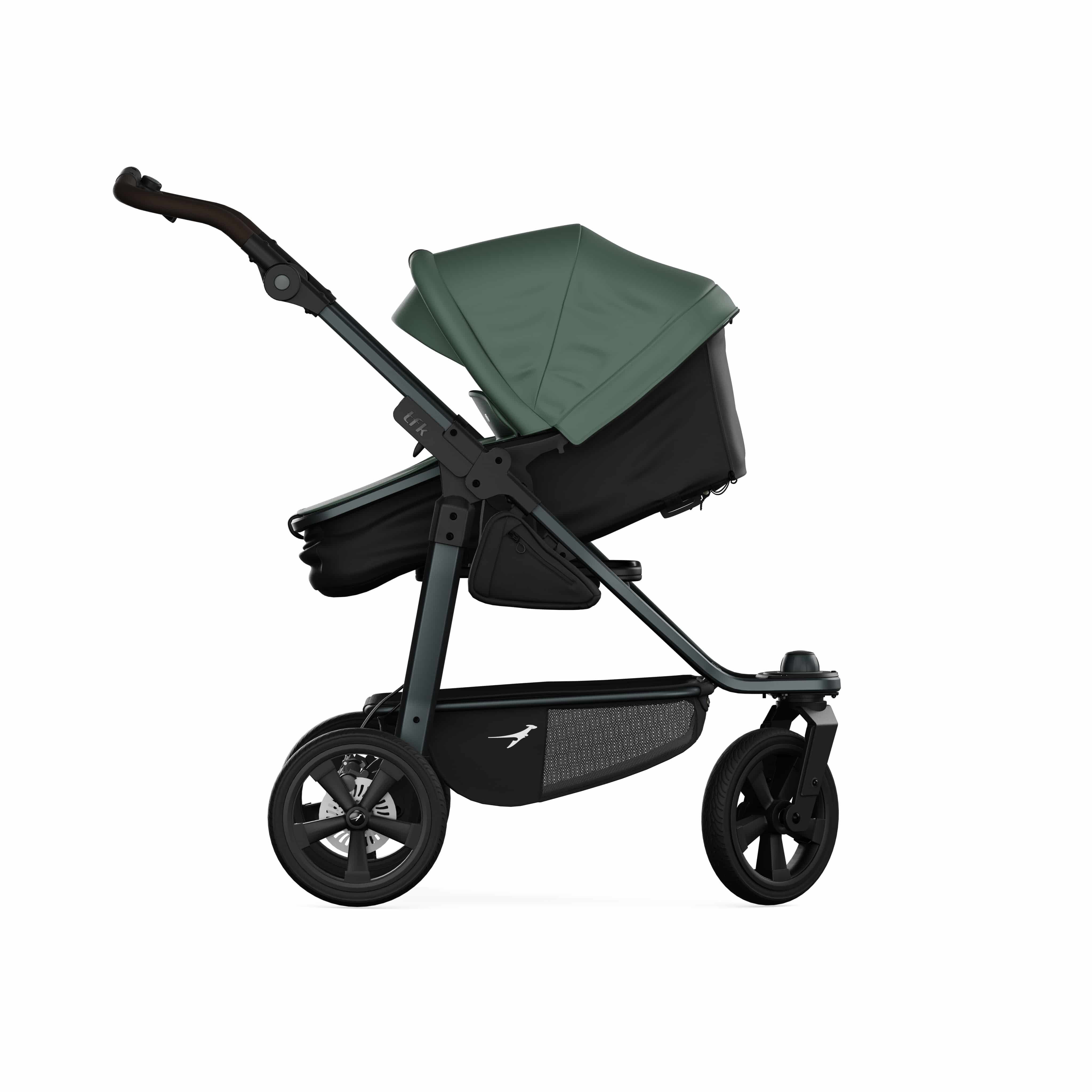 TFK Mono 3 Kombikinderwagen Luftkammer Radset - Olive