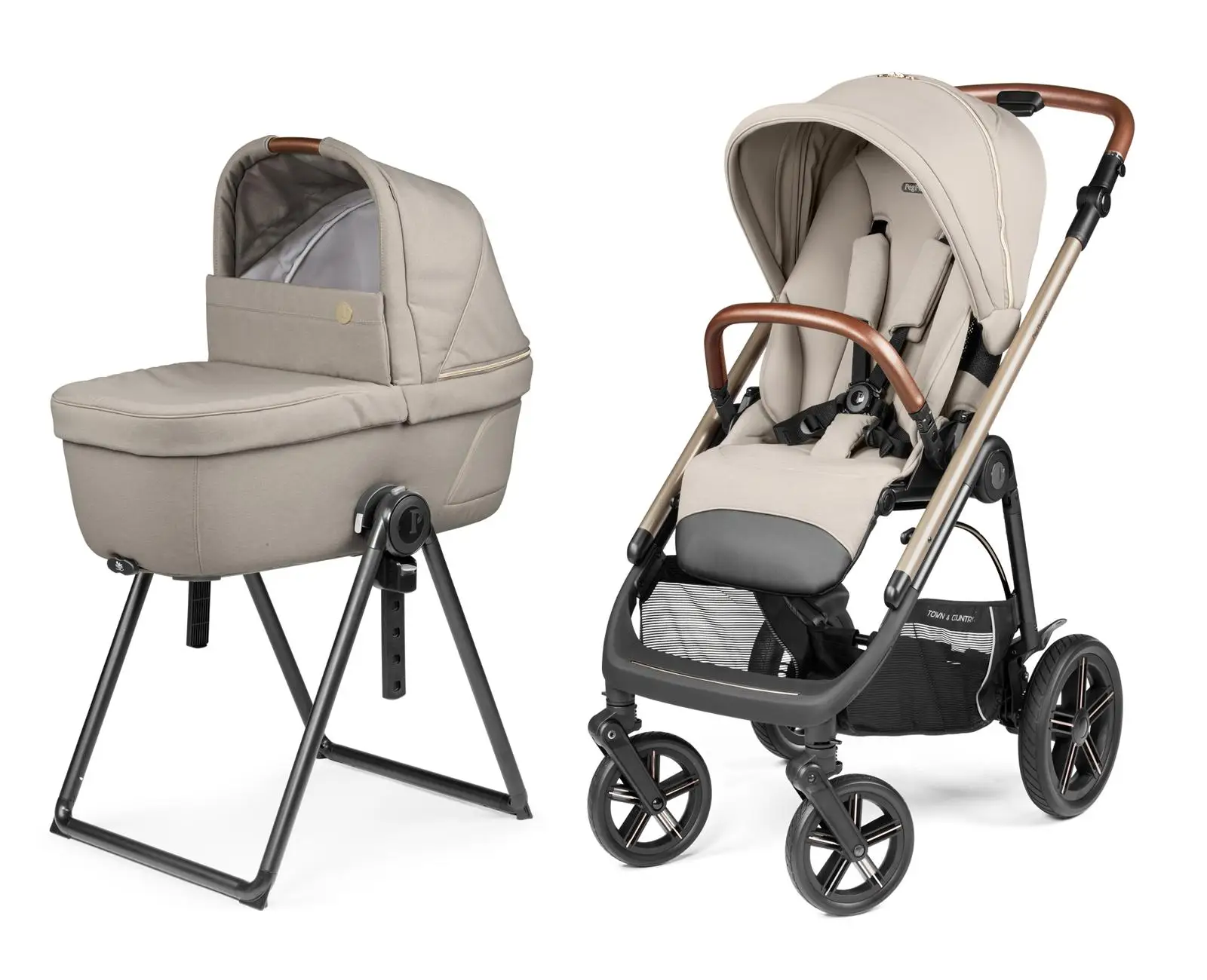 Peg Perego Veloce TC Kombikinderwagen inkl. Culla Belvedere Babywanne - Astral