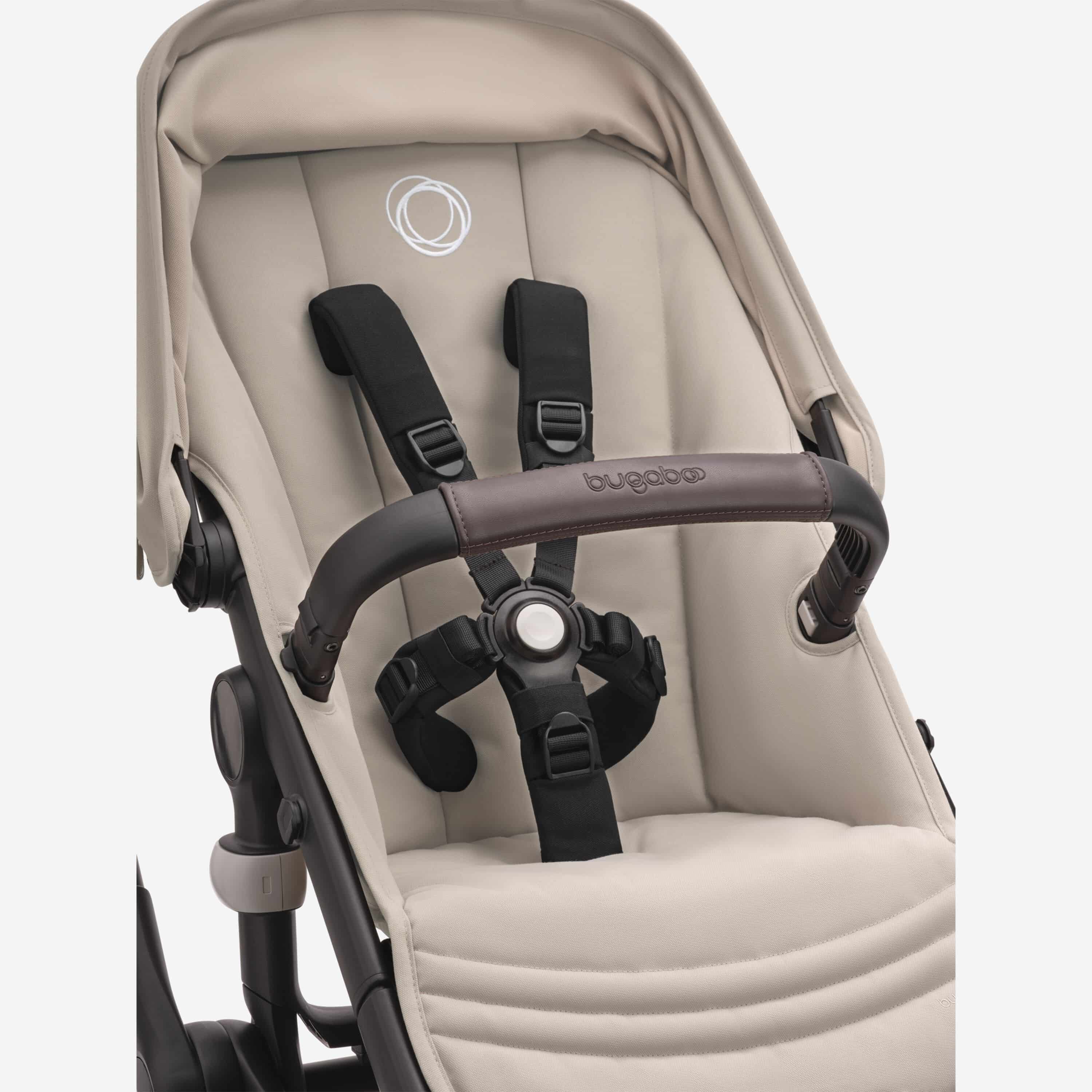 Bugaboo Fox5 Kombikinderwagen schwarz/wüstentaupe