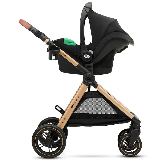 Kinderkraft Kombikinderwagen 3in1 ESME Black