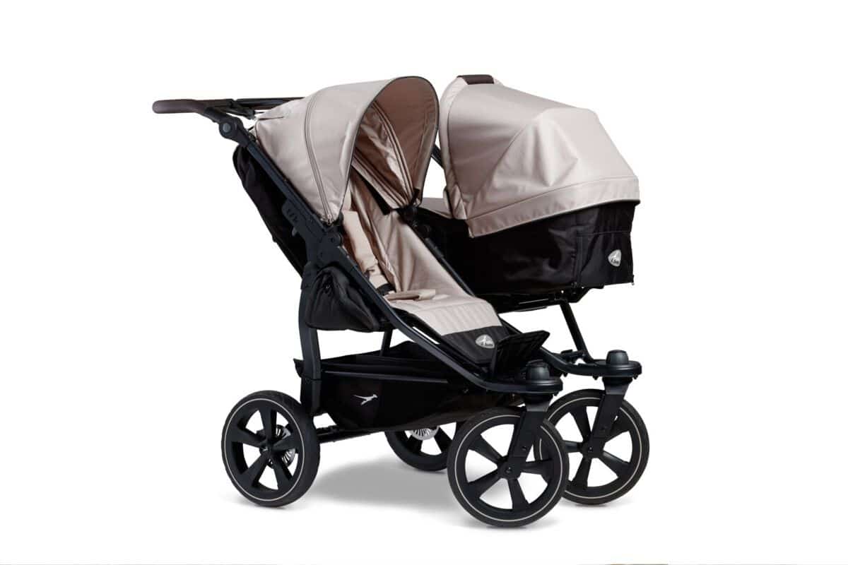 TFK duo 2 Geschwisterwagen Luftkammerräder – Sand – TFK duo 2 Geschwisterwagen Luftkammerräder Sand bei babybrands.de kaufen ✓ sicher, einfach & bequem online bestellen ✓