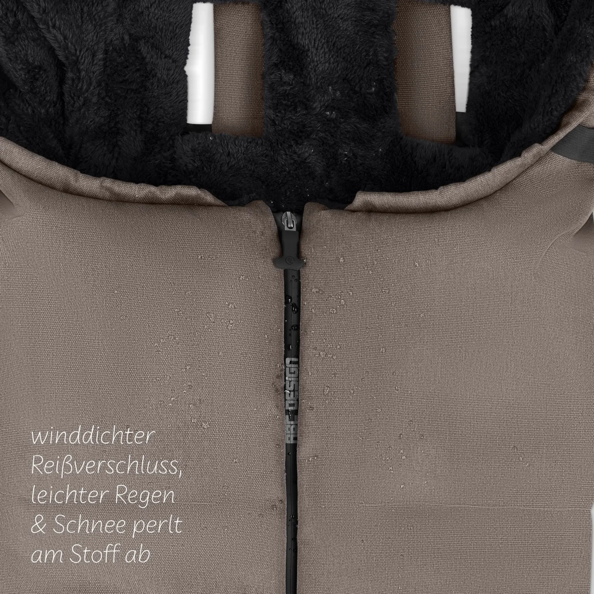 ABC Design Winterfußsack nature