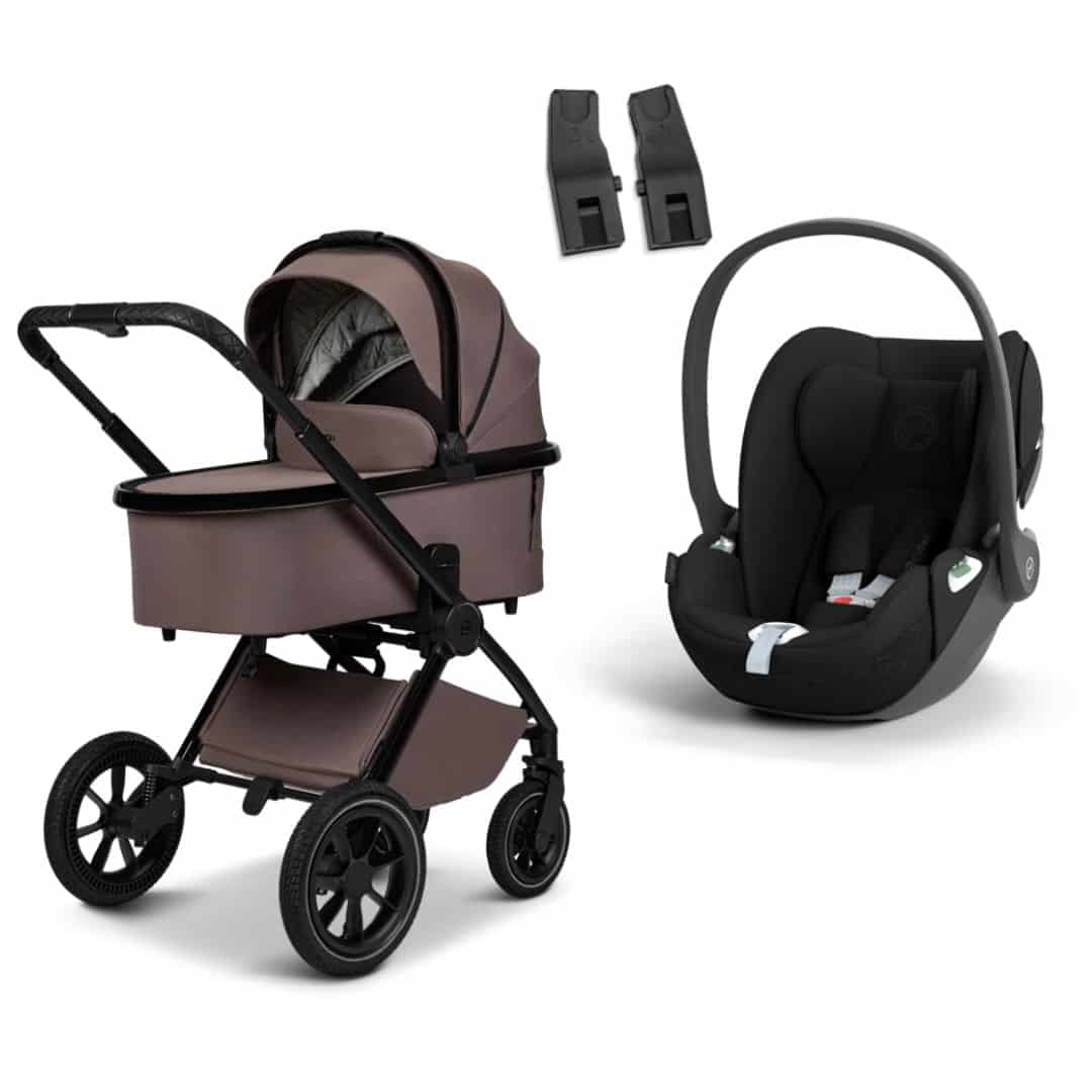 Moon GIO+ Kombikinderwagen Tonka Set 3in1 inkl. Cybex Cloud T i-Size Babyschale black