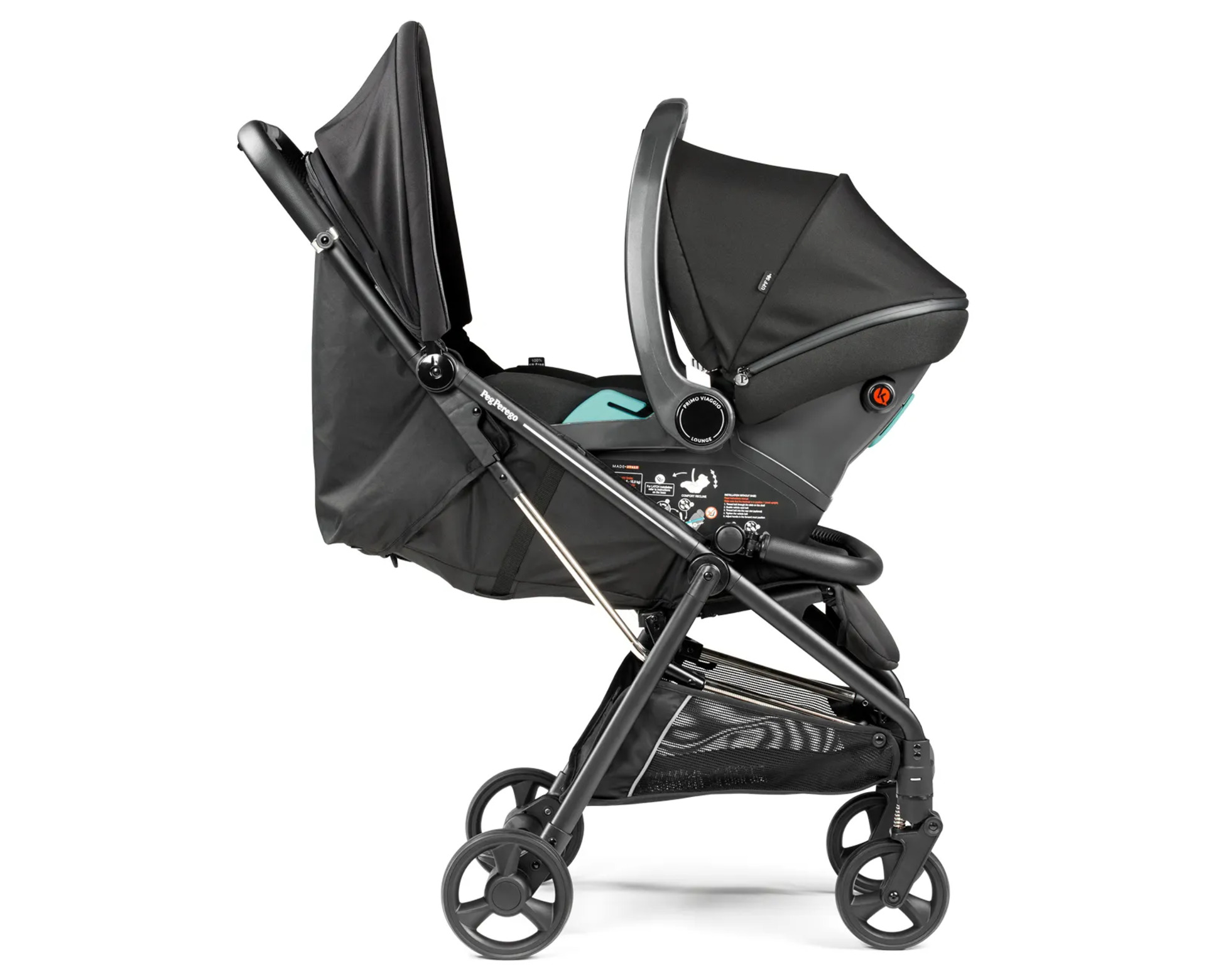 Peg Perego Selfie Plus Buggy Metal