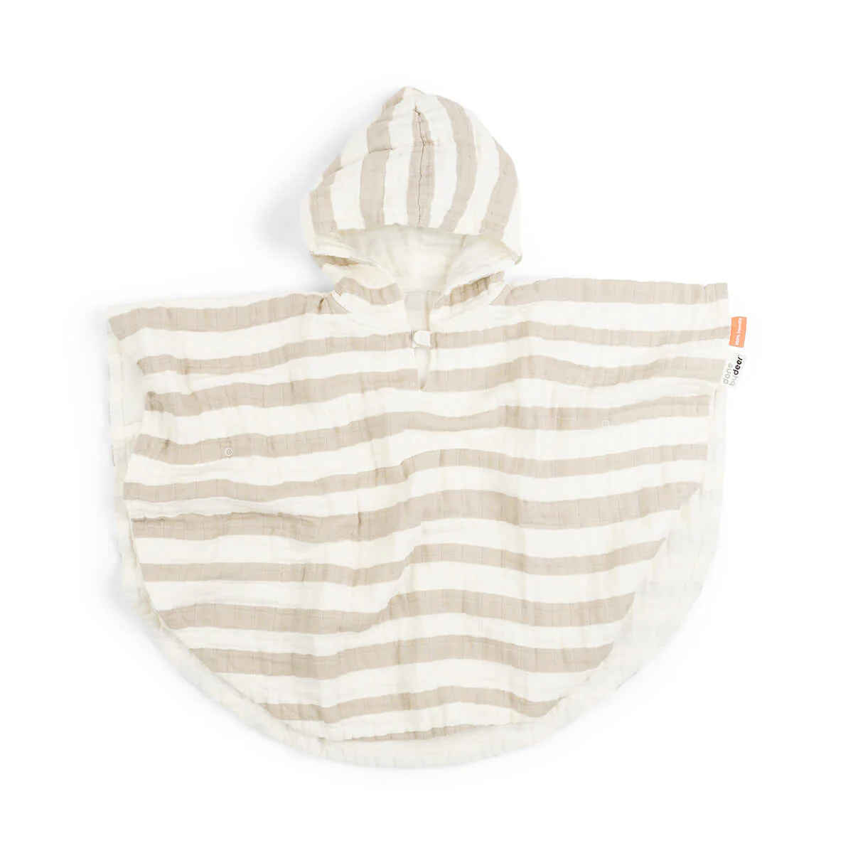 Done by Deer Badeponcho – Streifen sand – Done by Deer Badeponcho bei babybrands.de kaufen ✓ sicher, einfach & bequem online bestellen ✓