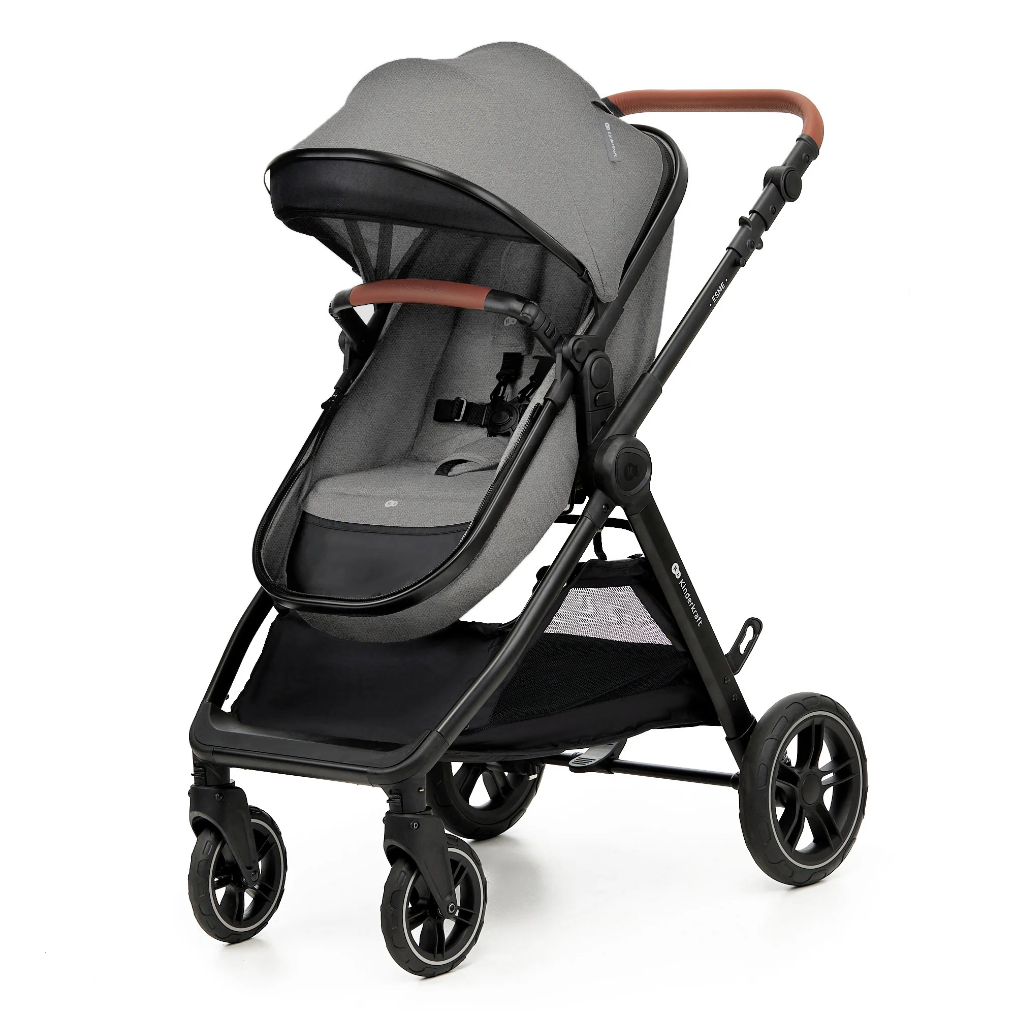 Kinderkraft Kombikinderwagen 3in1 ESME Grey