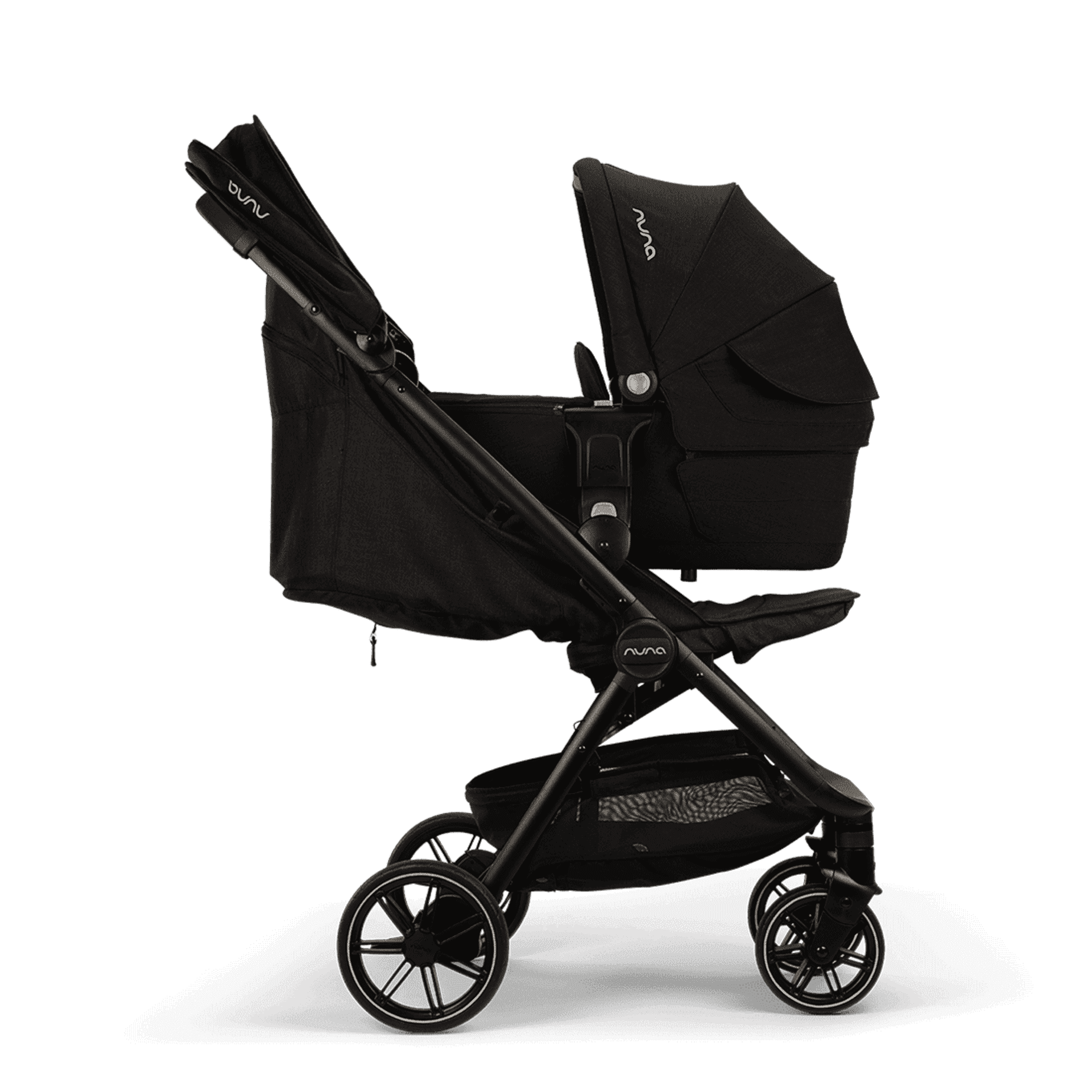 Nuna TRVL lx Caviar Buggy