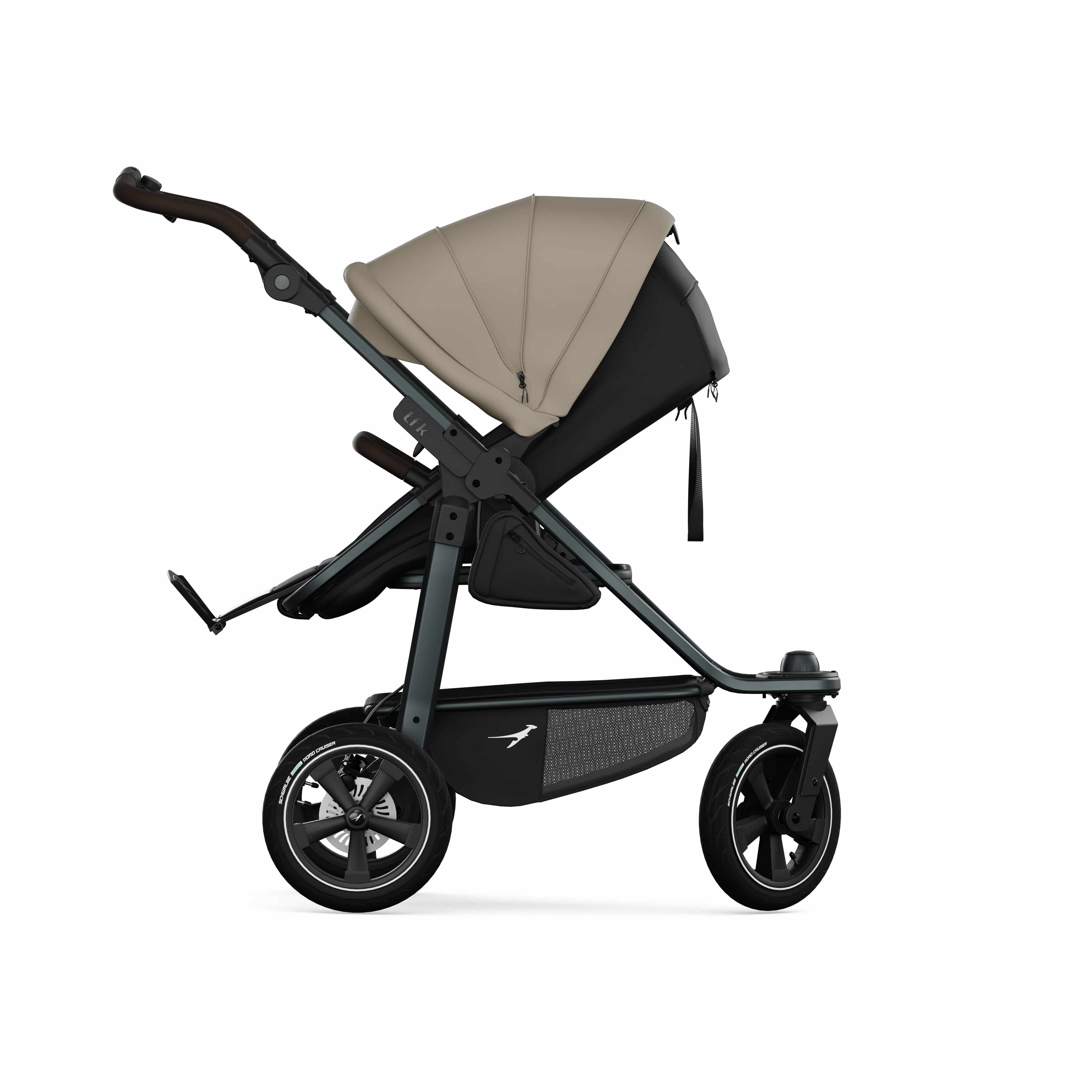 TFK Mono 3 Kombikinderwagen Luftrad Set - Sand