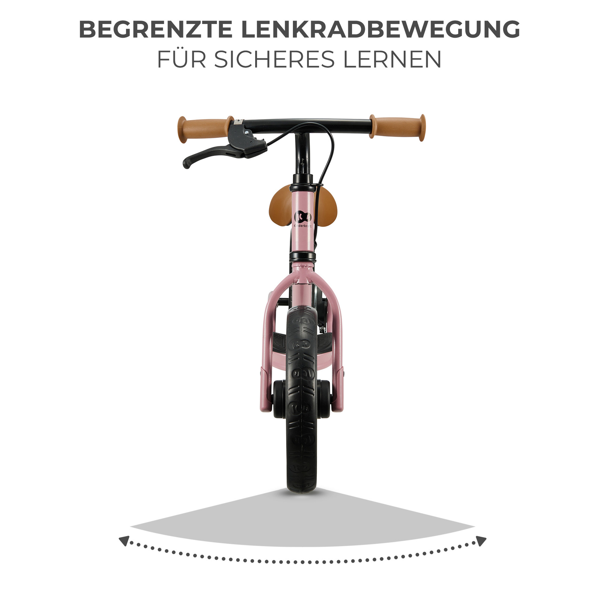 Kinderkraft Balance Bike SPACE Dark Pink - Laufrad