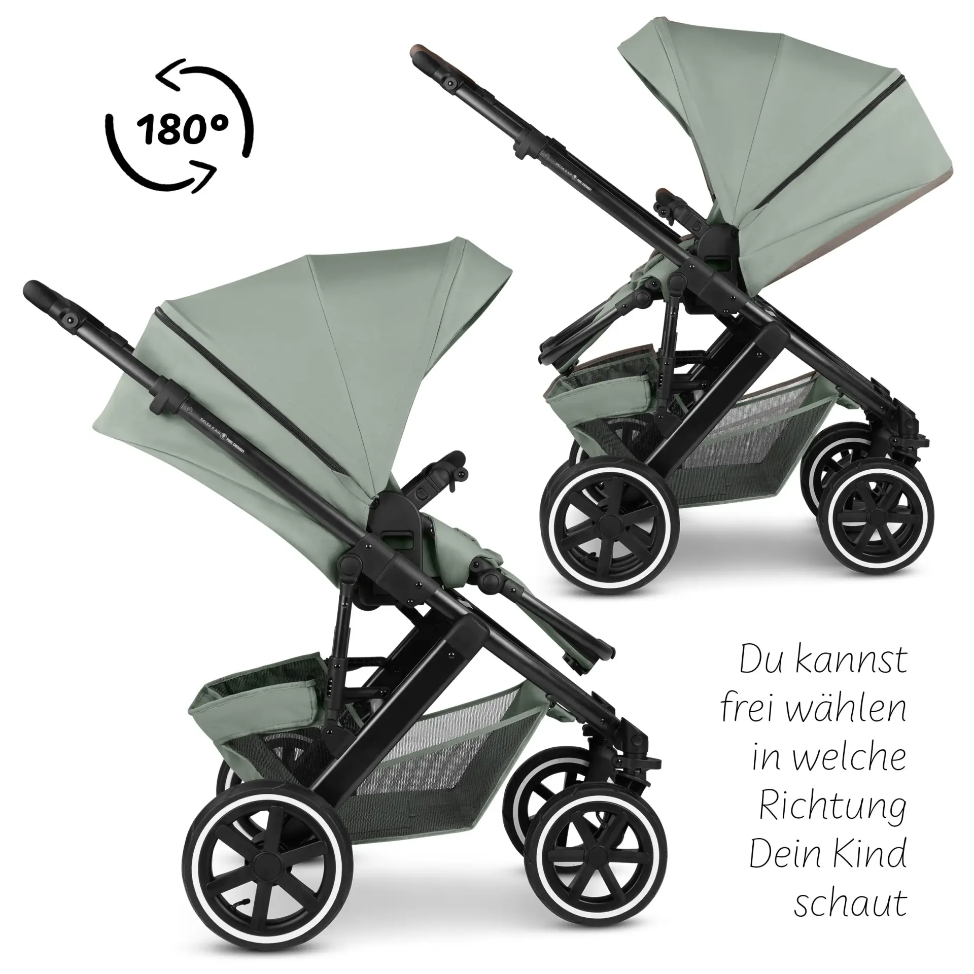 ABC Design Salsa 5 Air pine - Kinderwagen