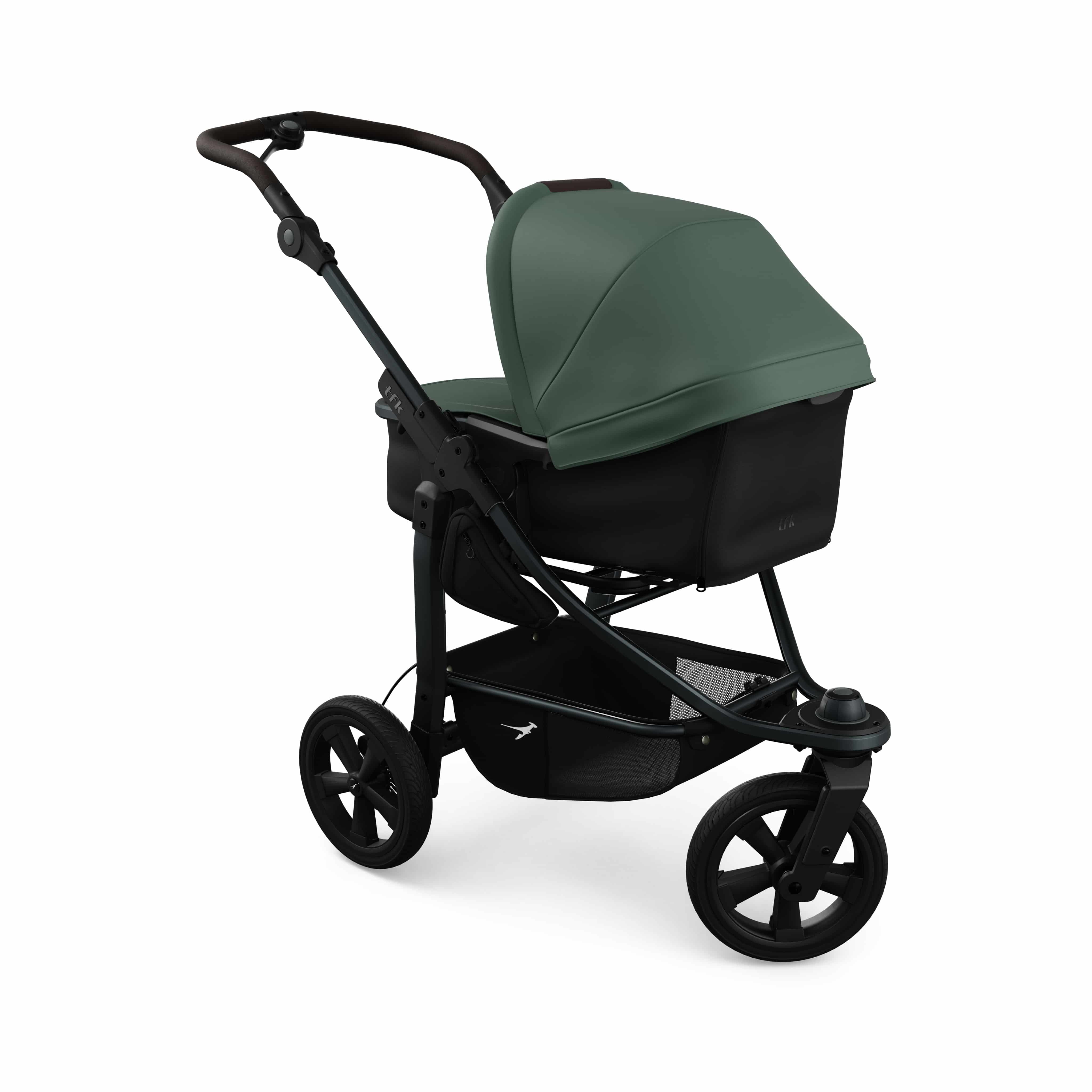 TFK Mono 3 Kombikinderwagen Luftkammer Radset - Olive