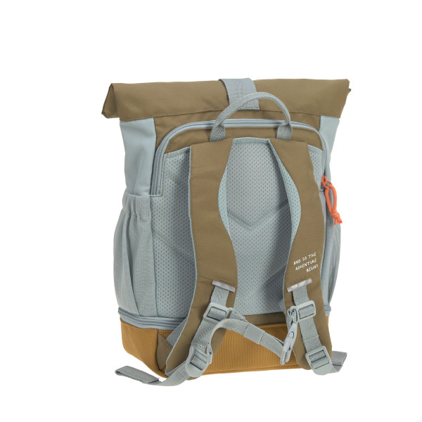 Lässig Rolltop Taupe - Kindergartenrucksack 