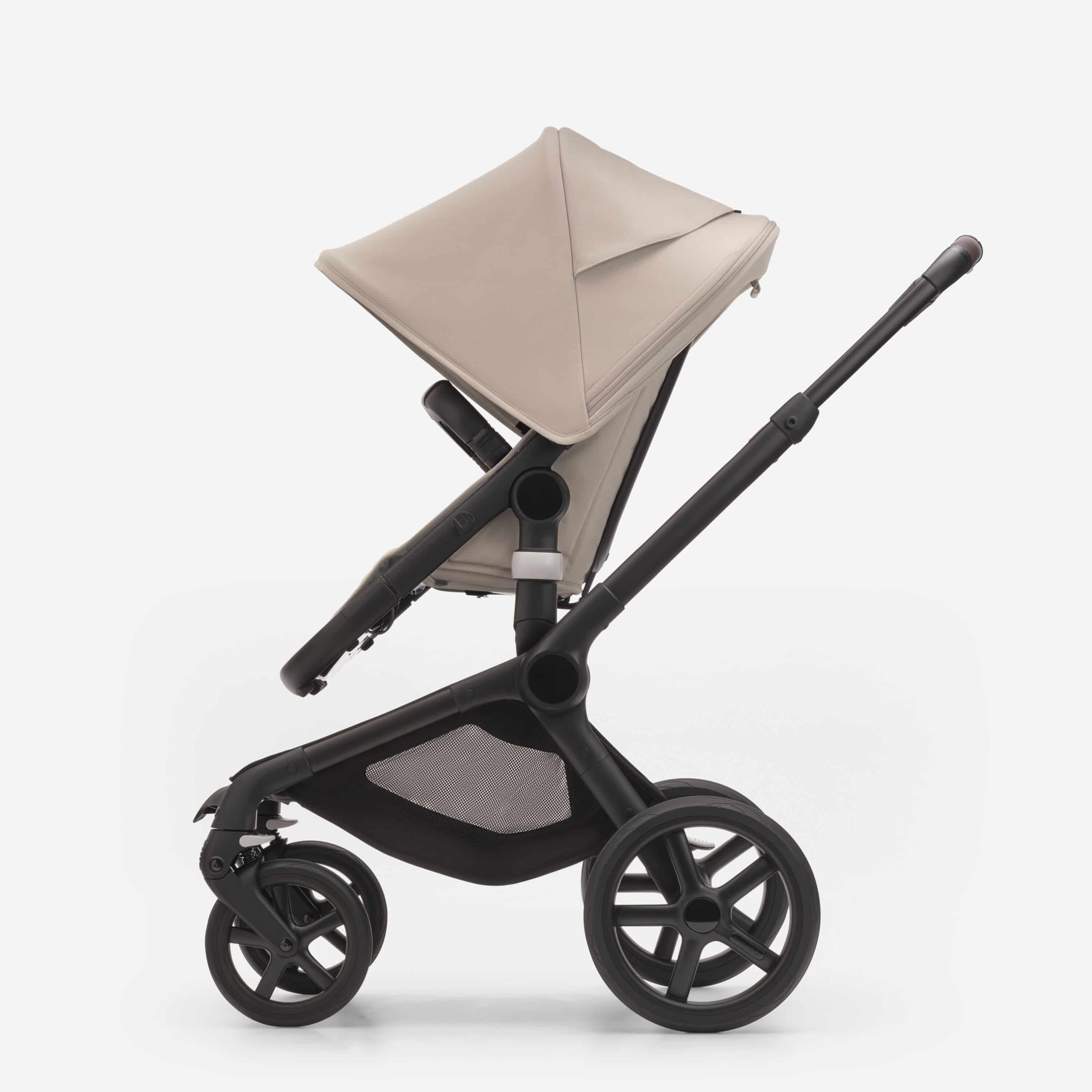 Bugaboo Fox5 Kombikinderwagen schwarz/wüstentaupe