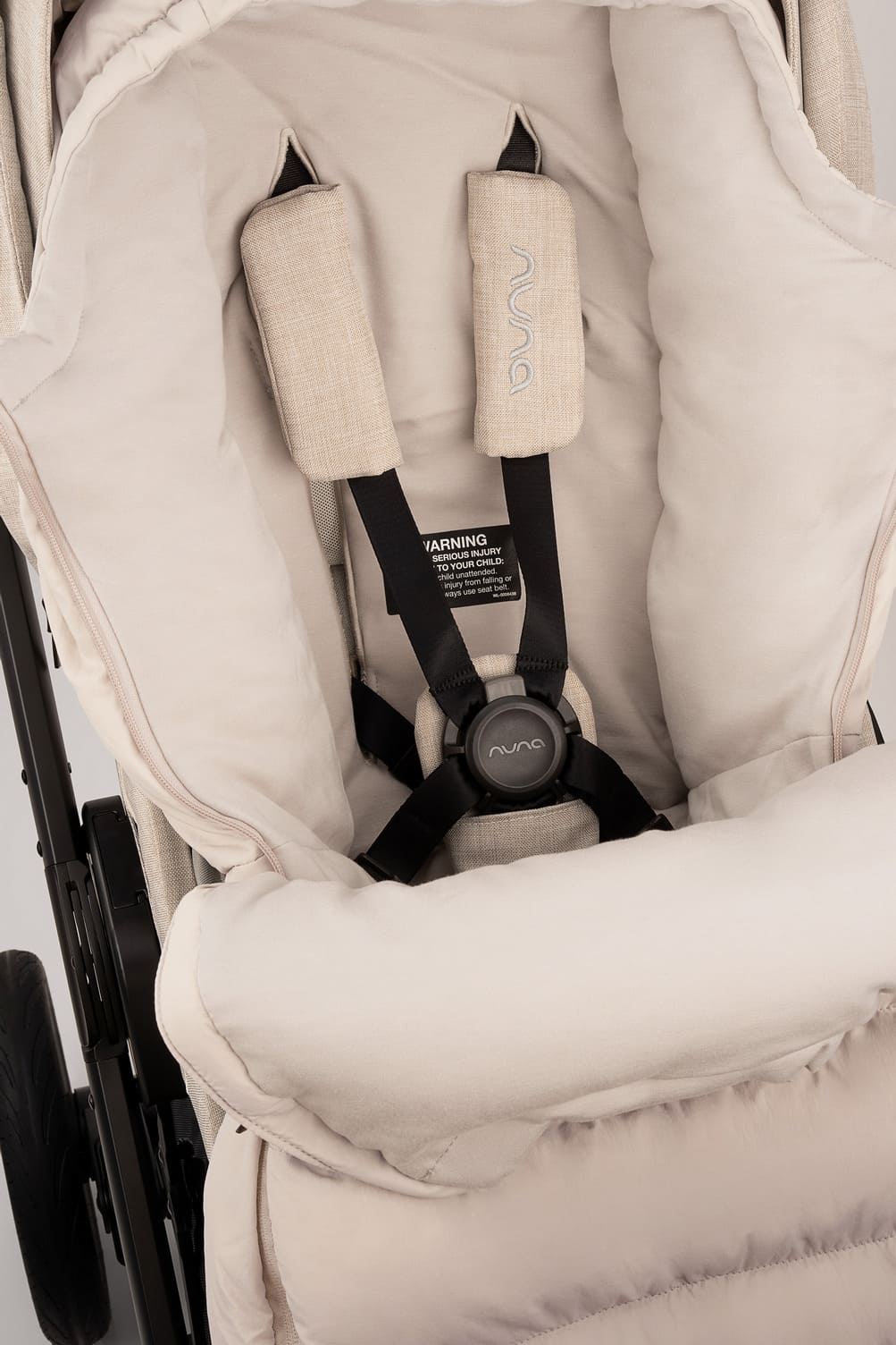 Nuna Winter-Kinderwagen-Set (Fußsack und Handschuhe) Biscotti