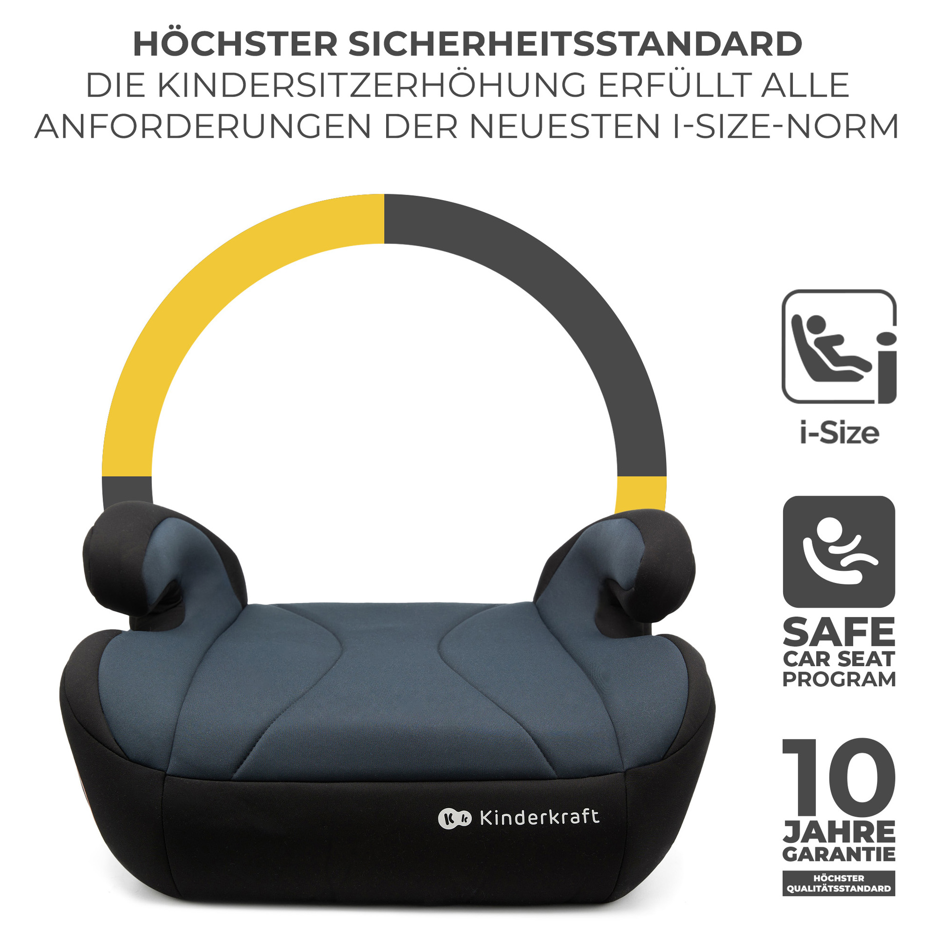 Kinderkraft I-BOOST Black - Sitzerhöhung