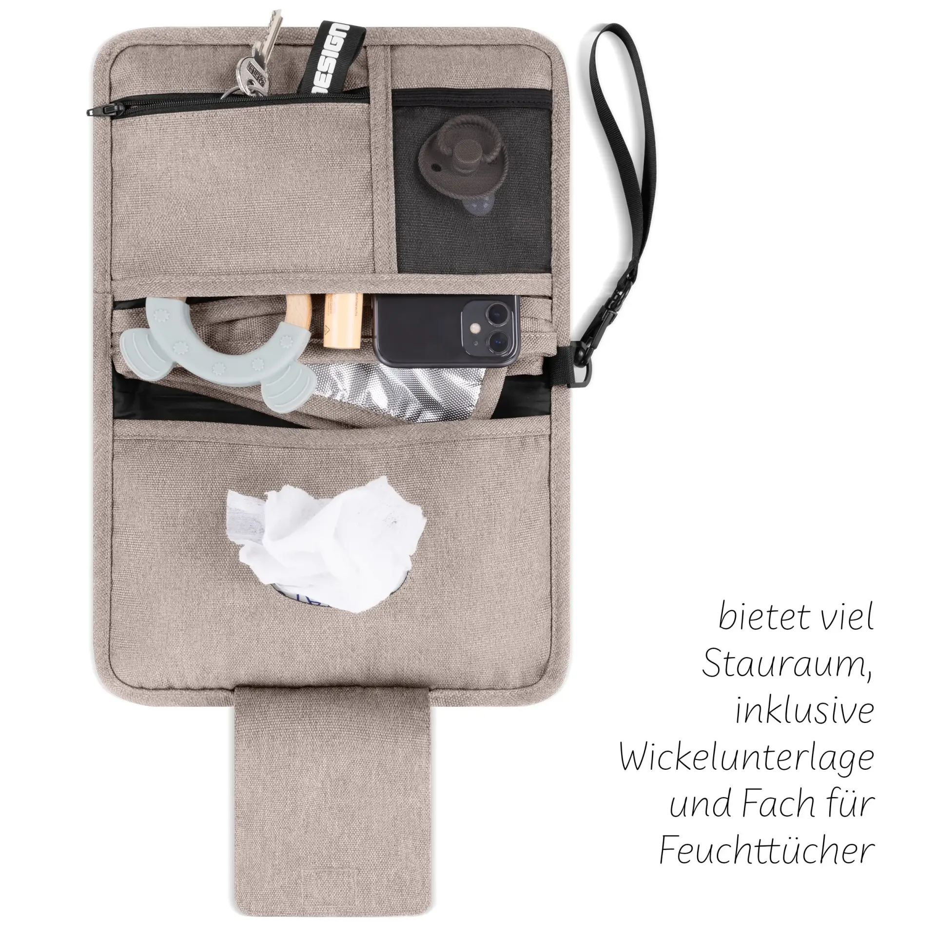 ABC Design Wickelorganizer Multi camel