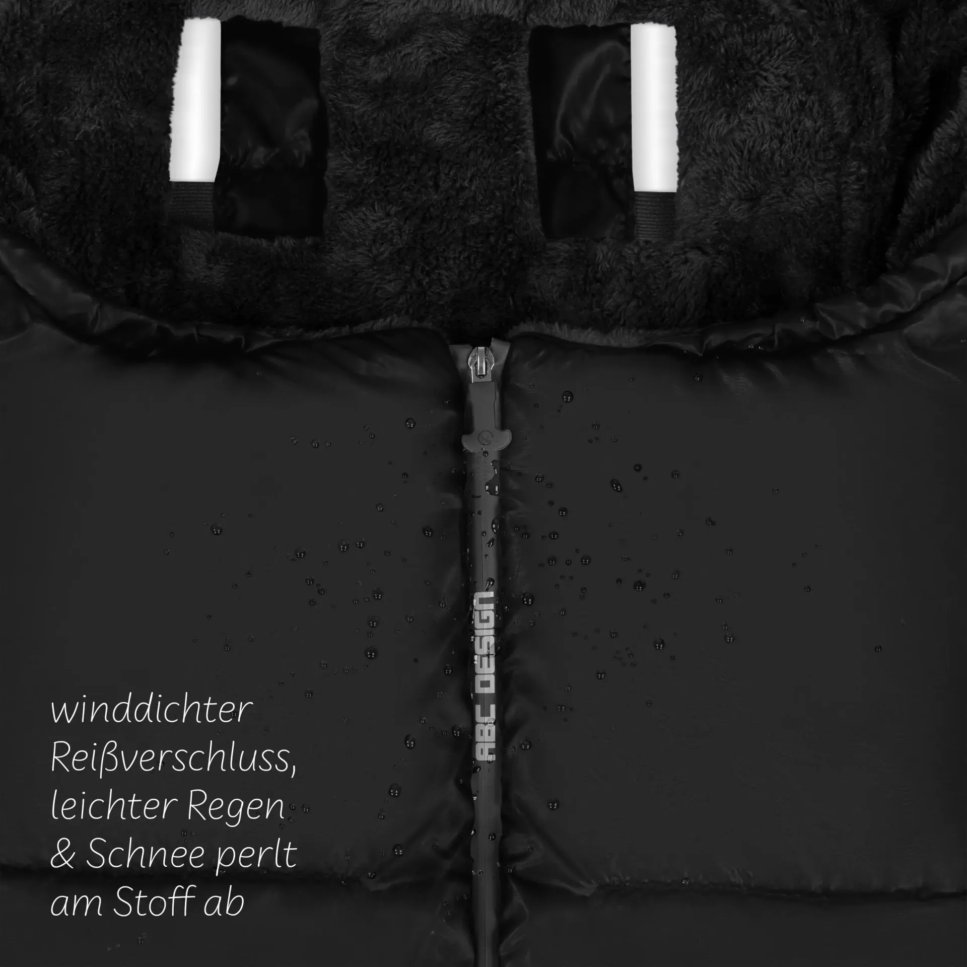 ABC Design Winterfußsack black