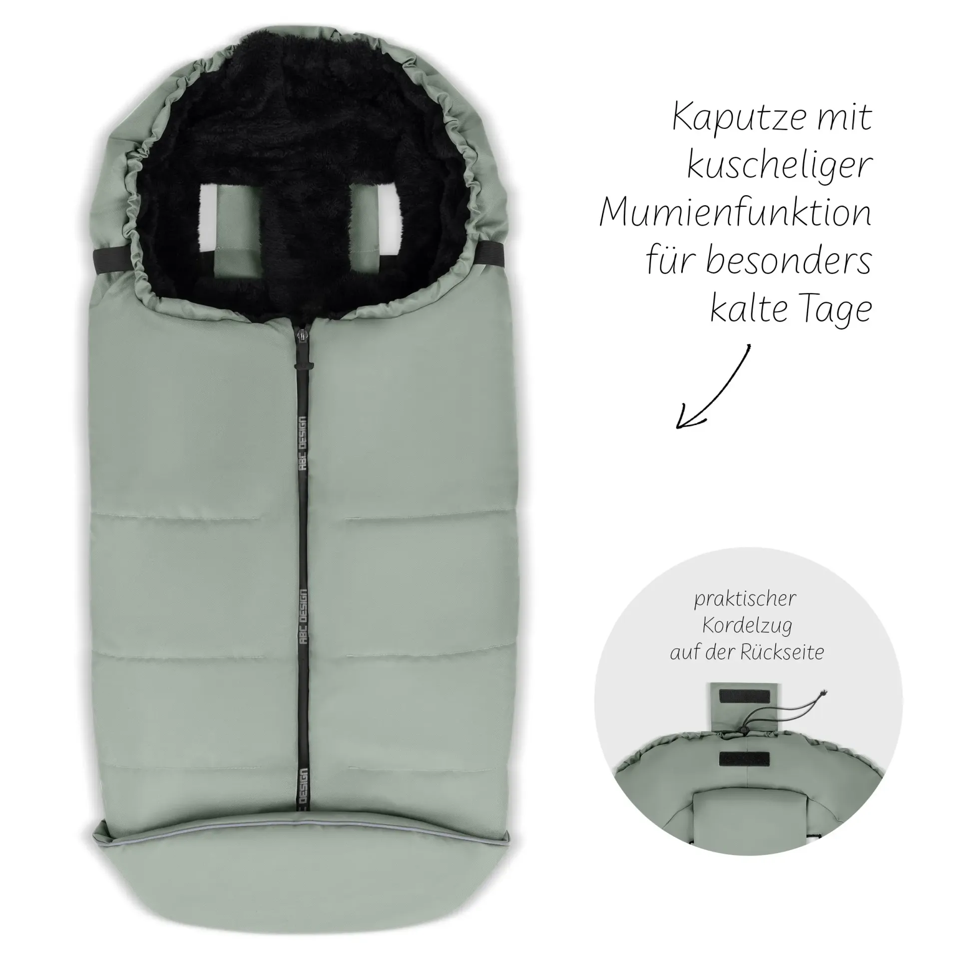 ABC Design Winterfußsack pine