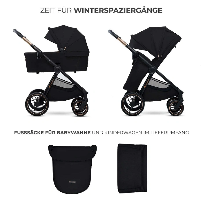 Kinderkraft Nea 2 Kombikinderwagen schwarz